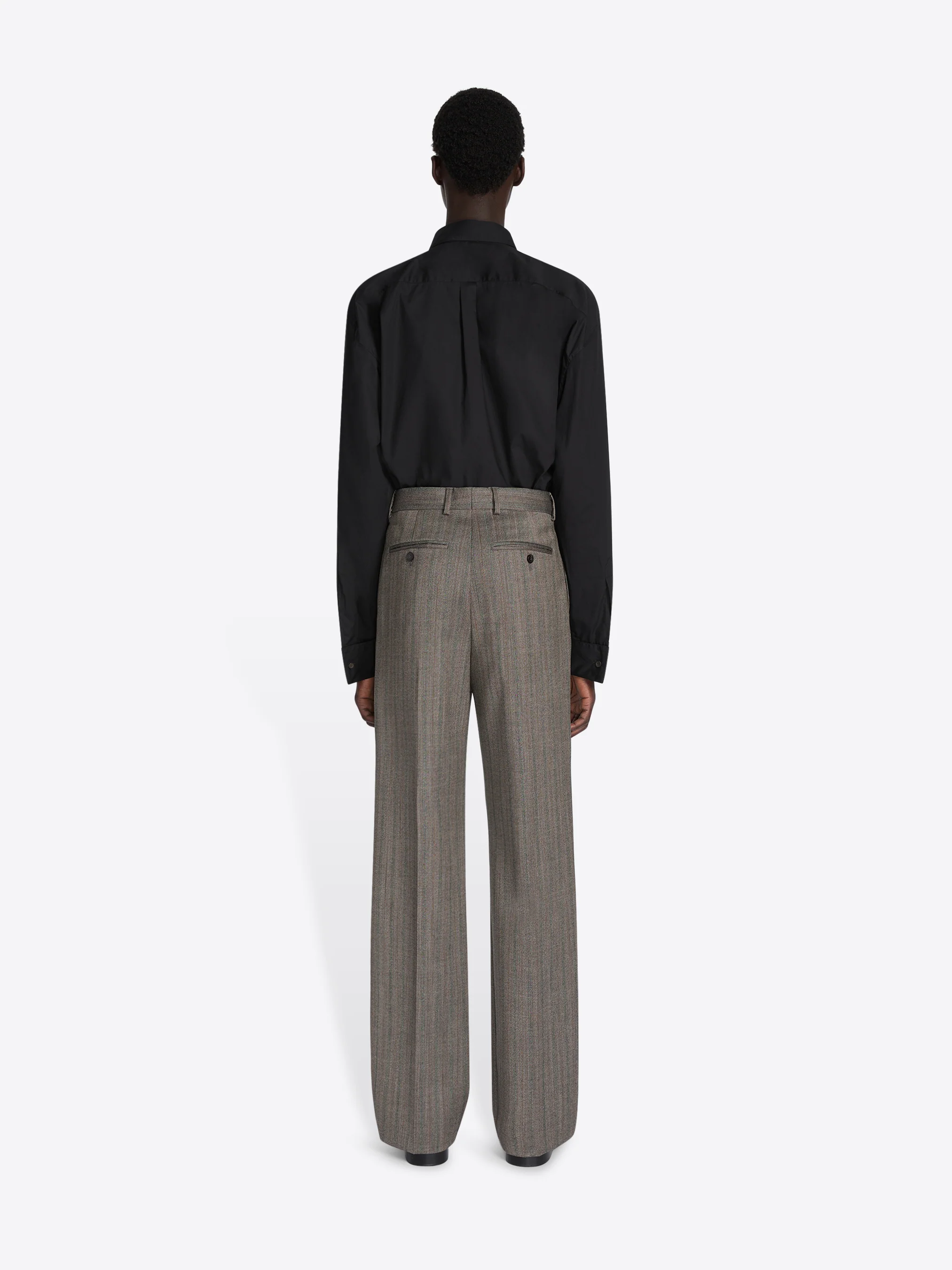 Straight wool pants - Image 4