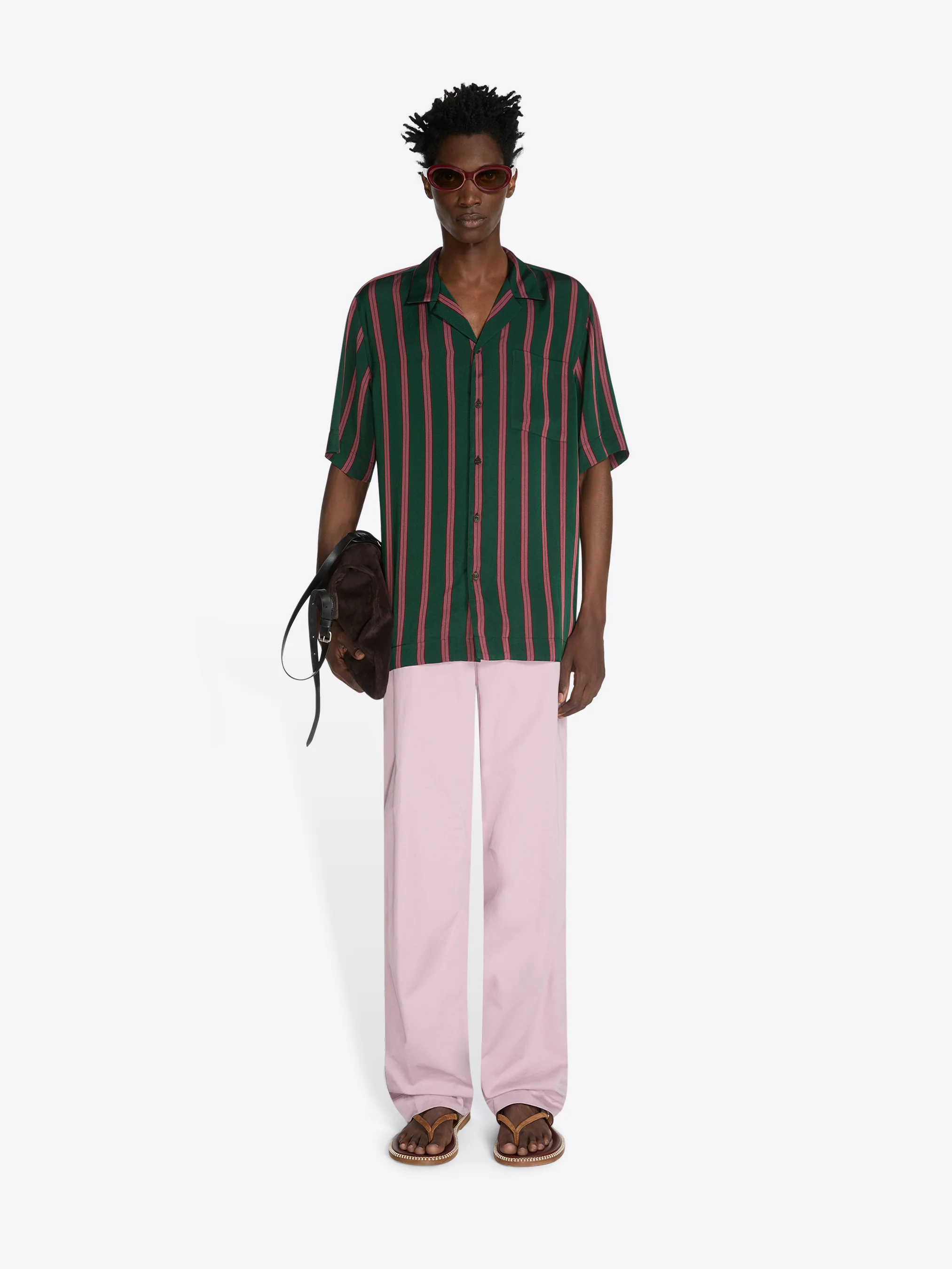 Overdyed cotton pants - Image 2