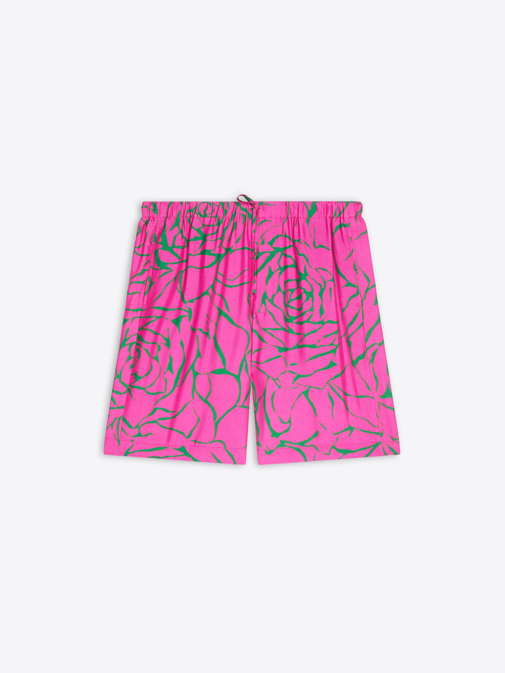 Viscose twill shorts - Image 5