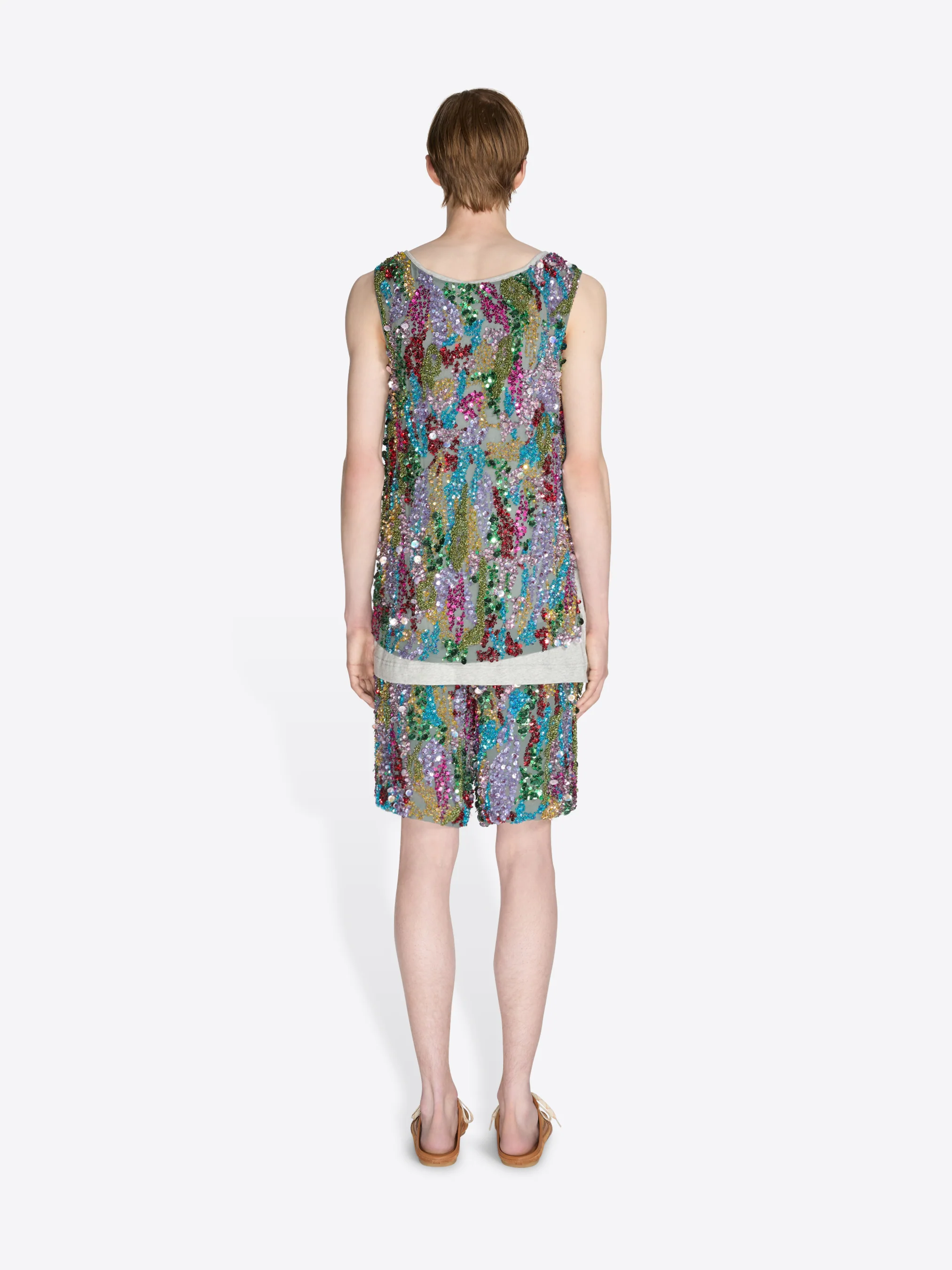 Embroidered shorts - Image 4
