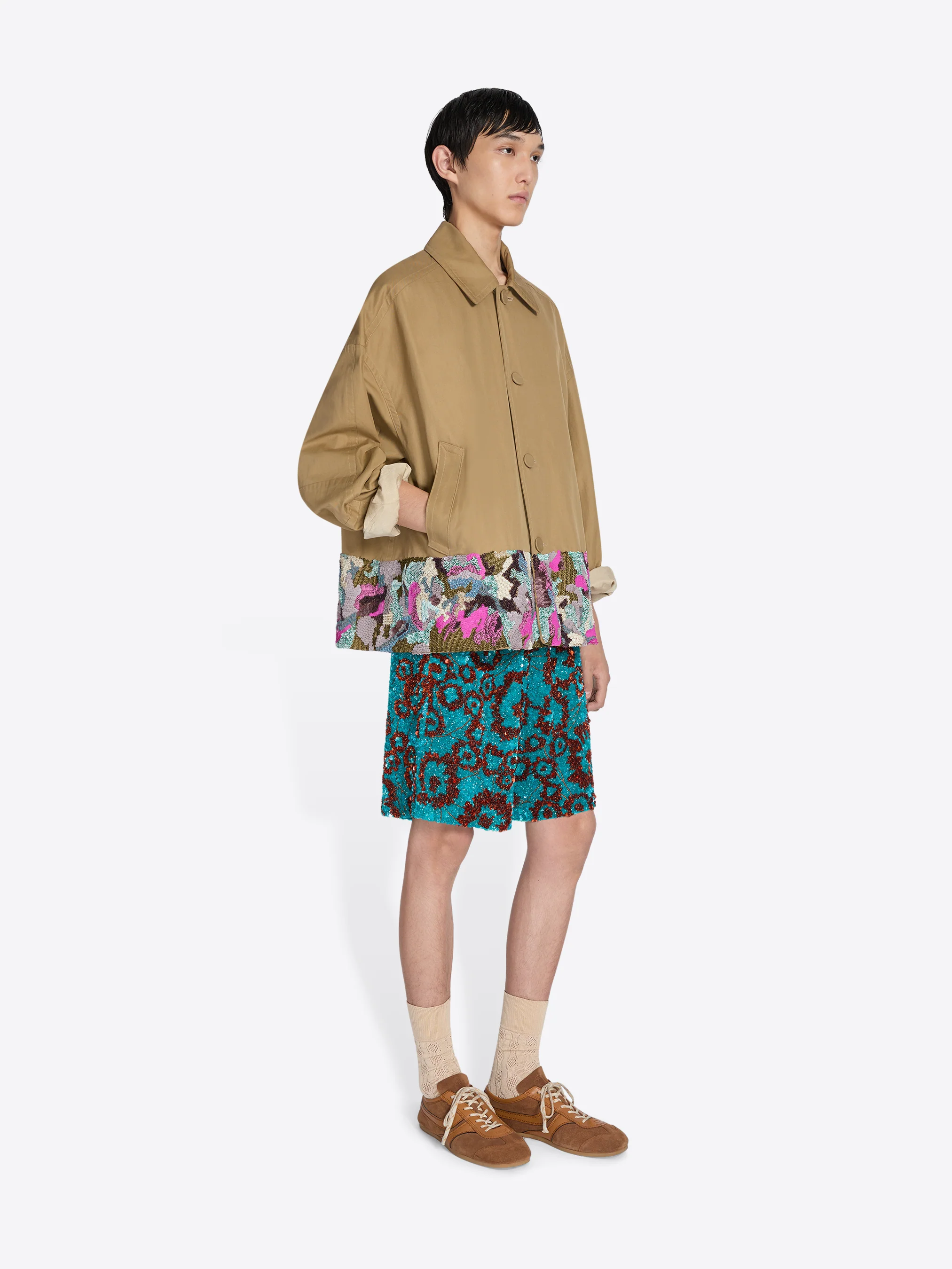 Embroidered shorts - Image 3