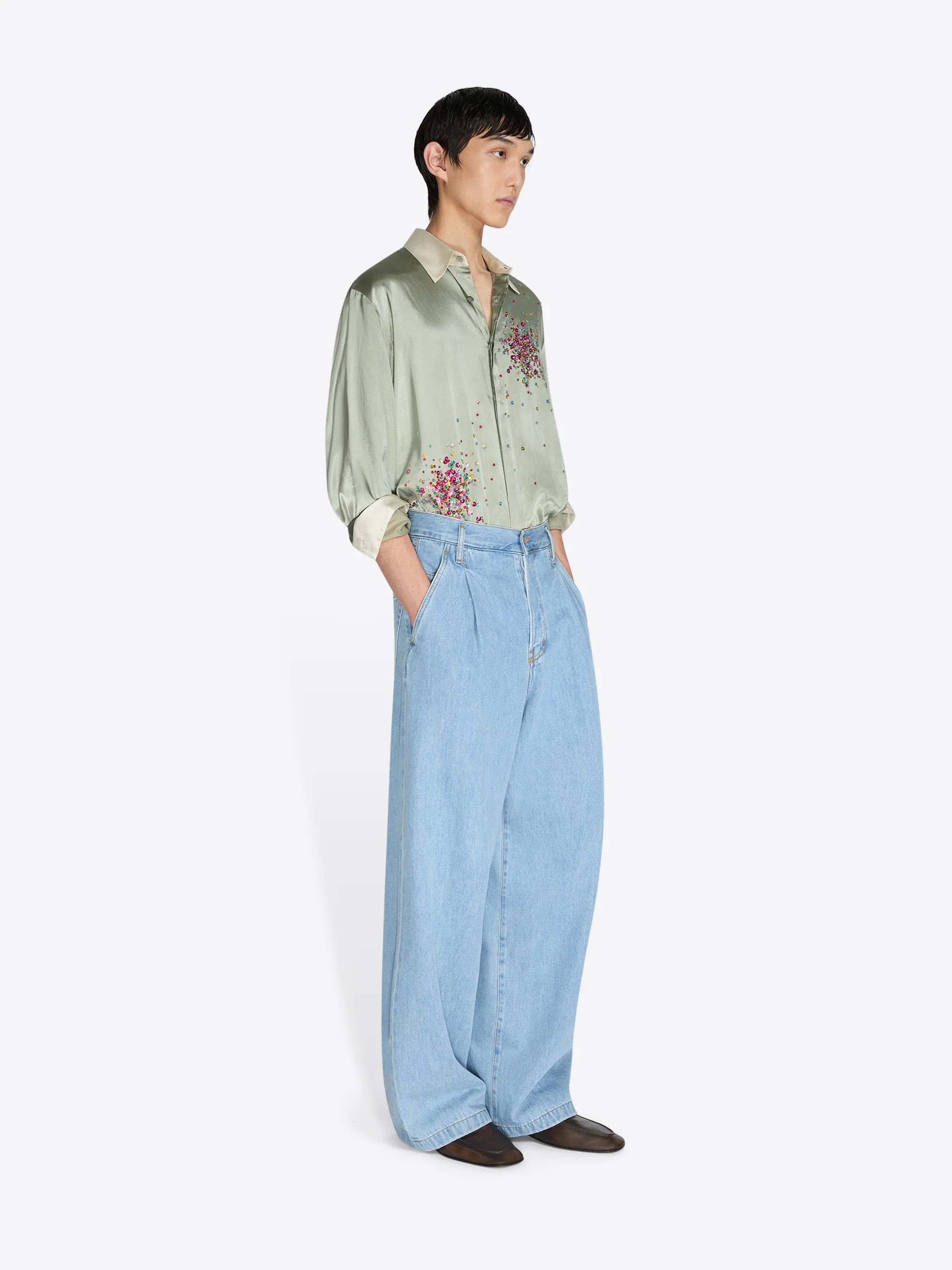 Pleated jeans - Image 3