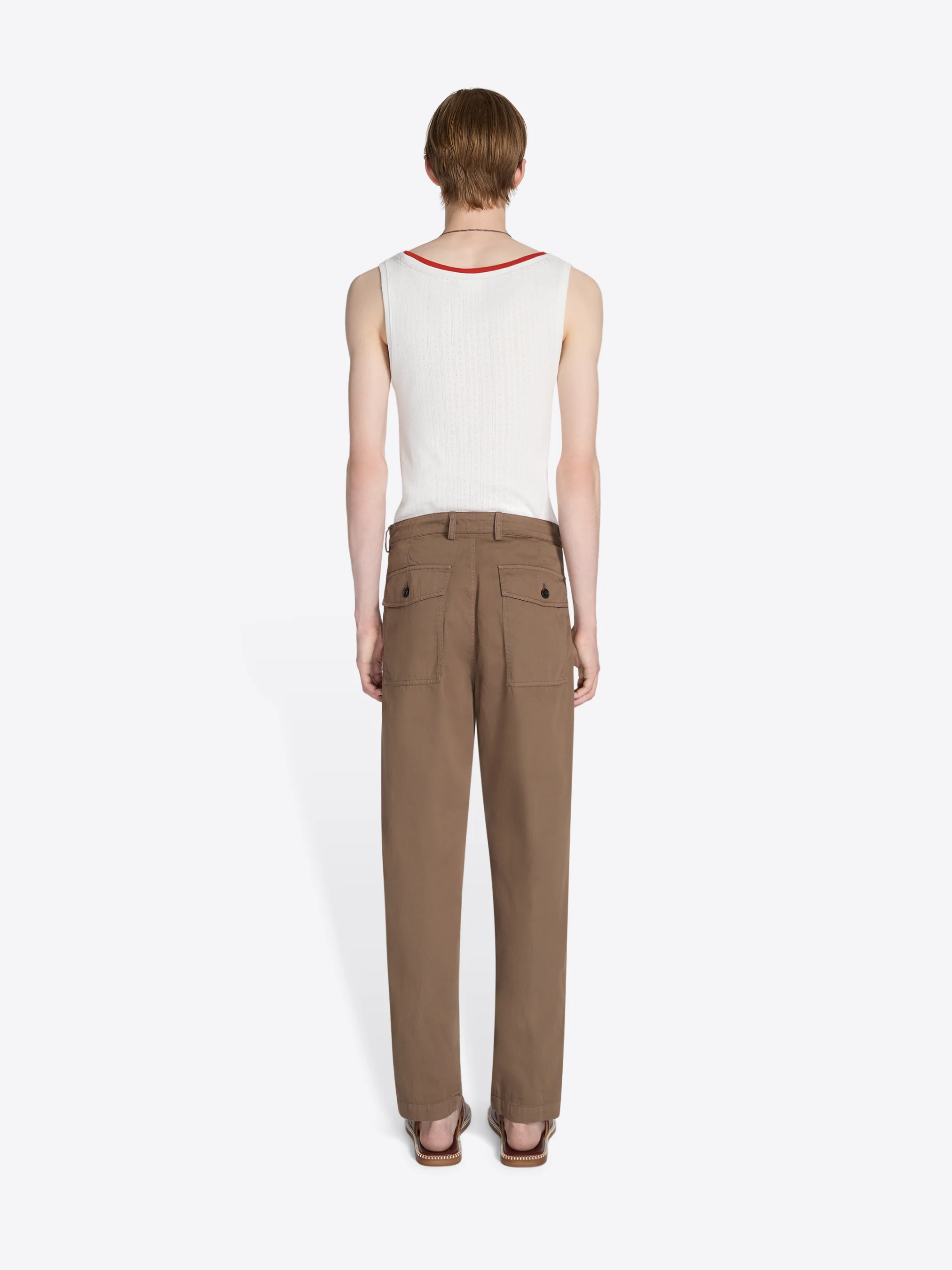 Overdyed tapered chino - Image 4