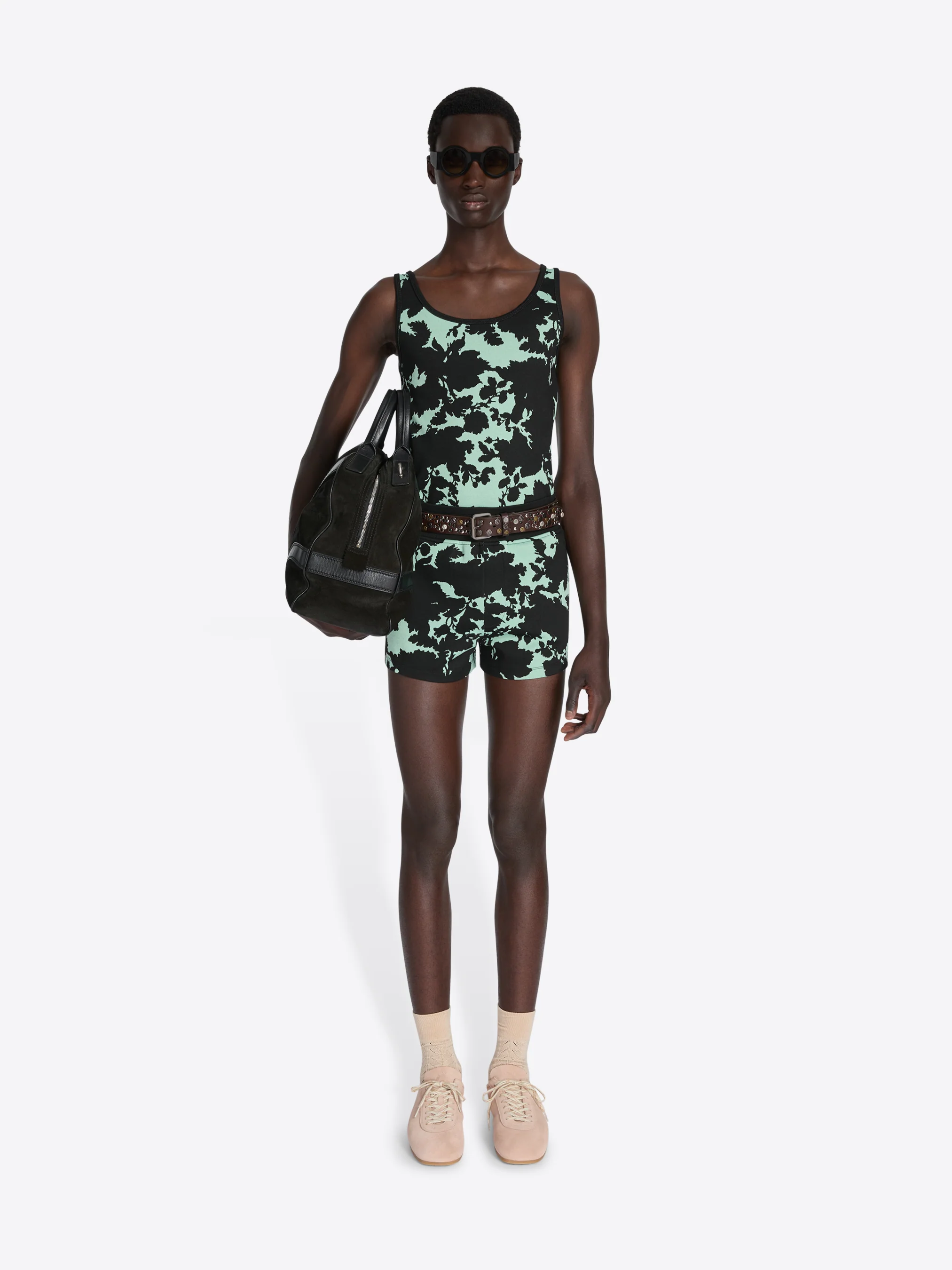 Ribbed jacquard shorts - Image 2