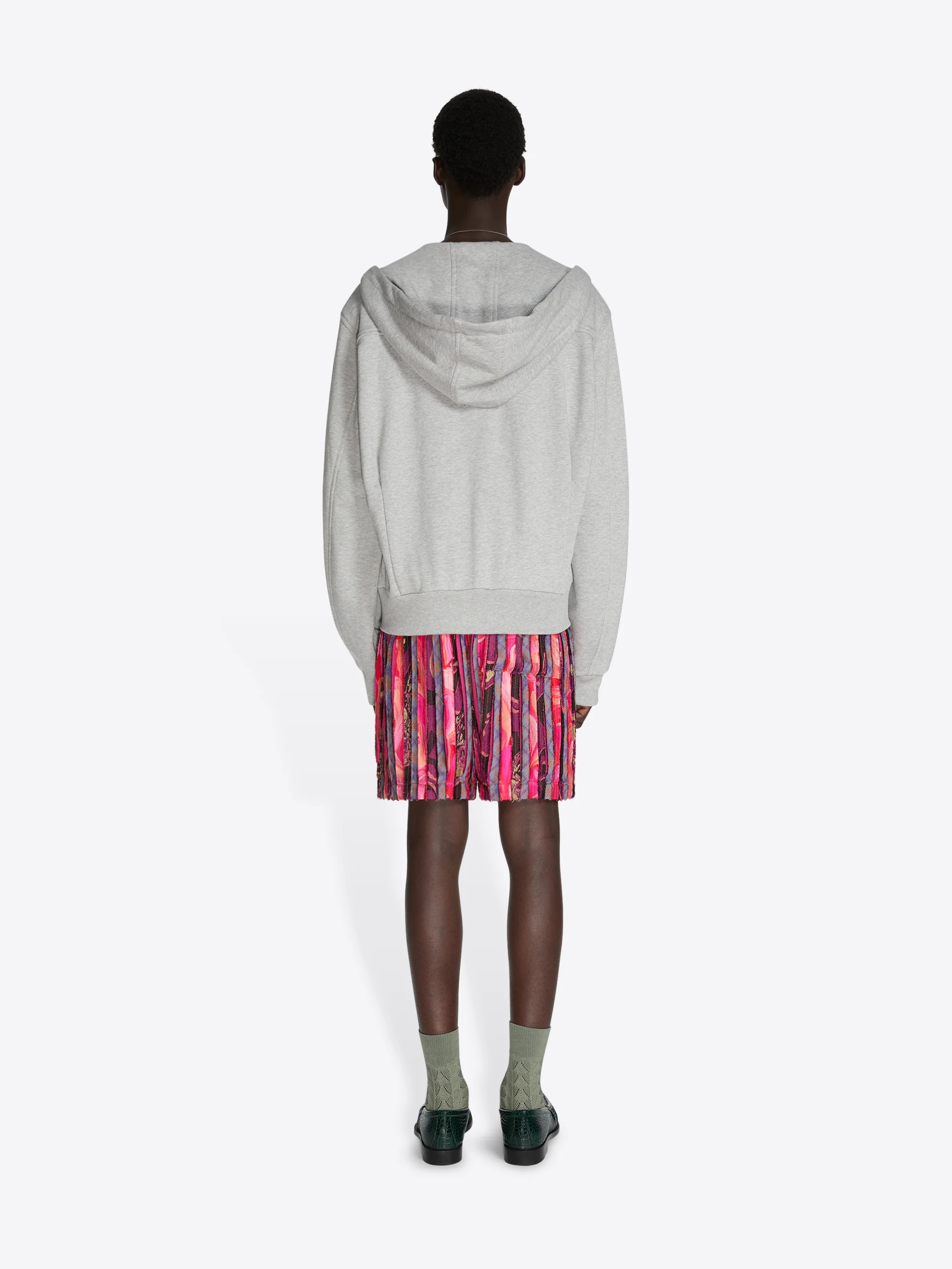 Loose zipped hoodie - Image 4