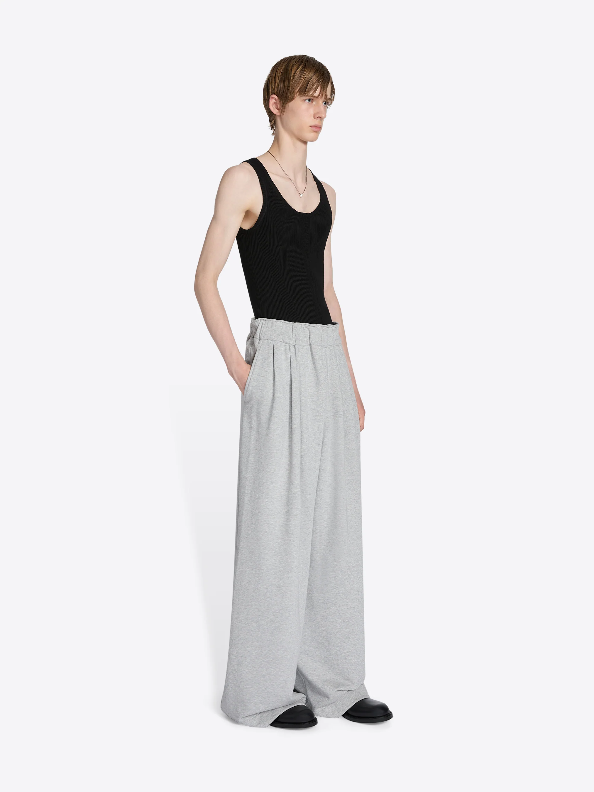 Pleated sweatpants - Image 3