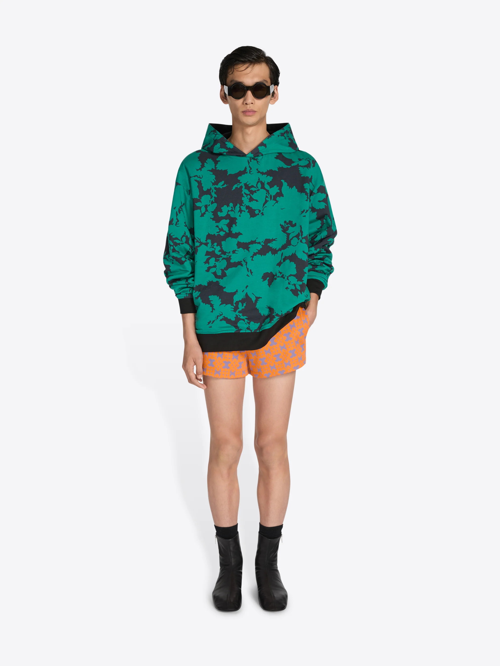 Reversible cotton hoodie - Image 2