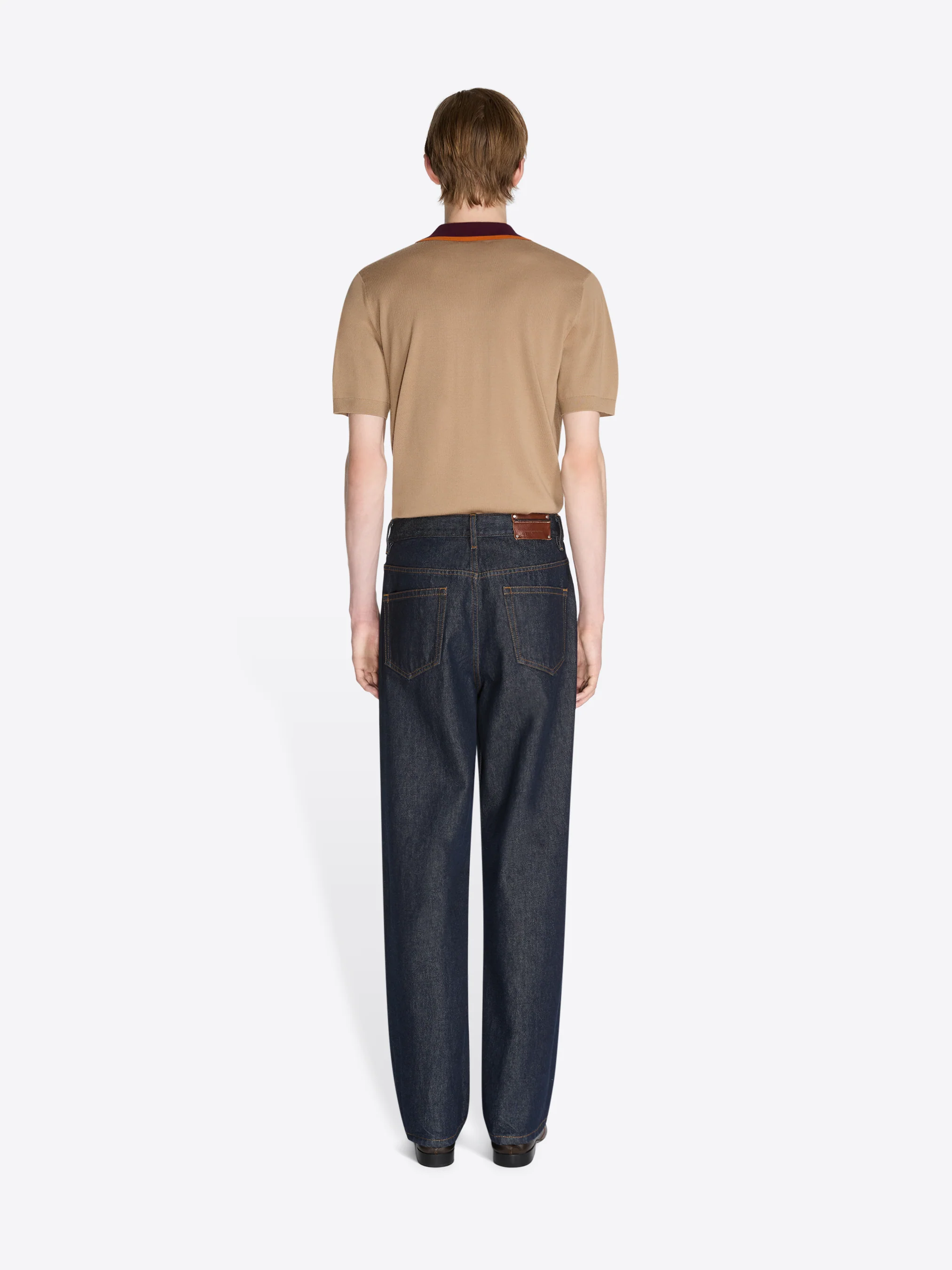 Merino wool polo shirt - Image 4