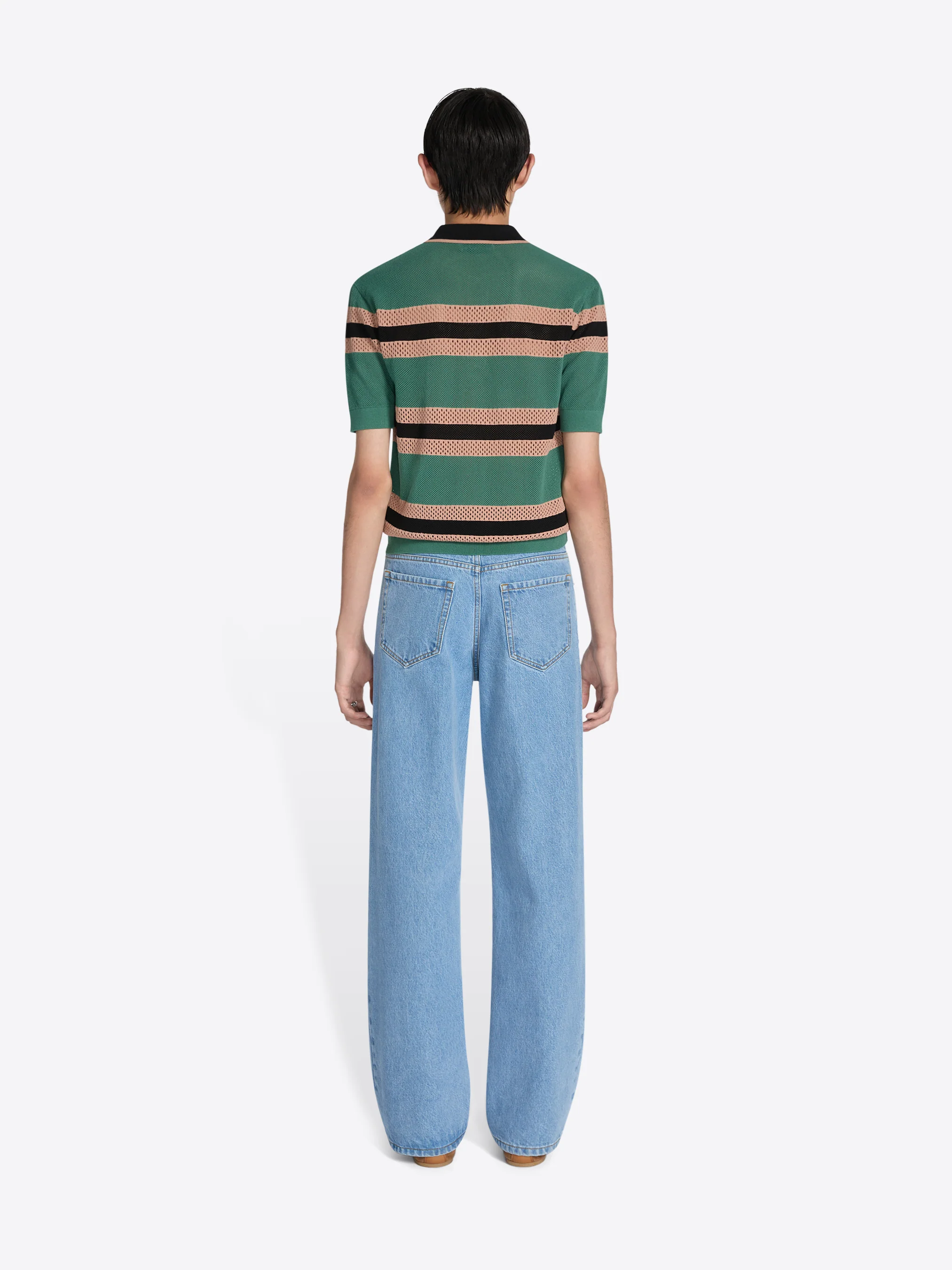 Striped polo shirt - Image 4
