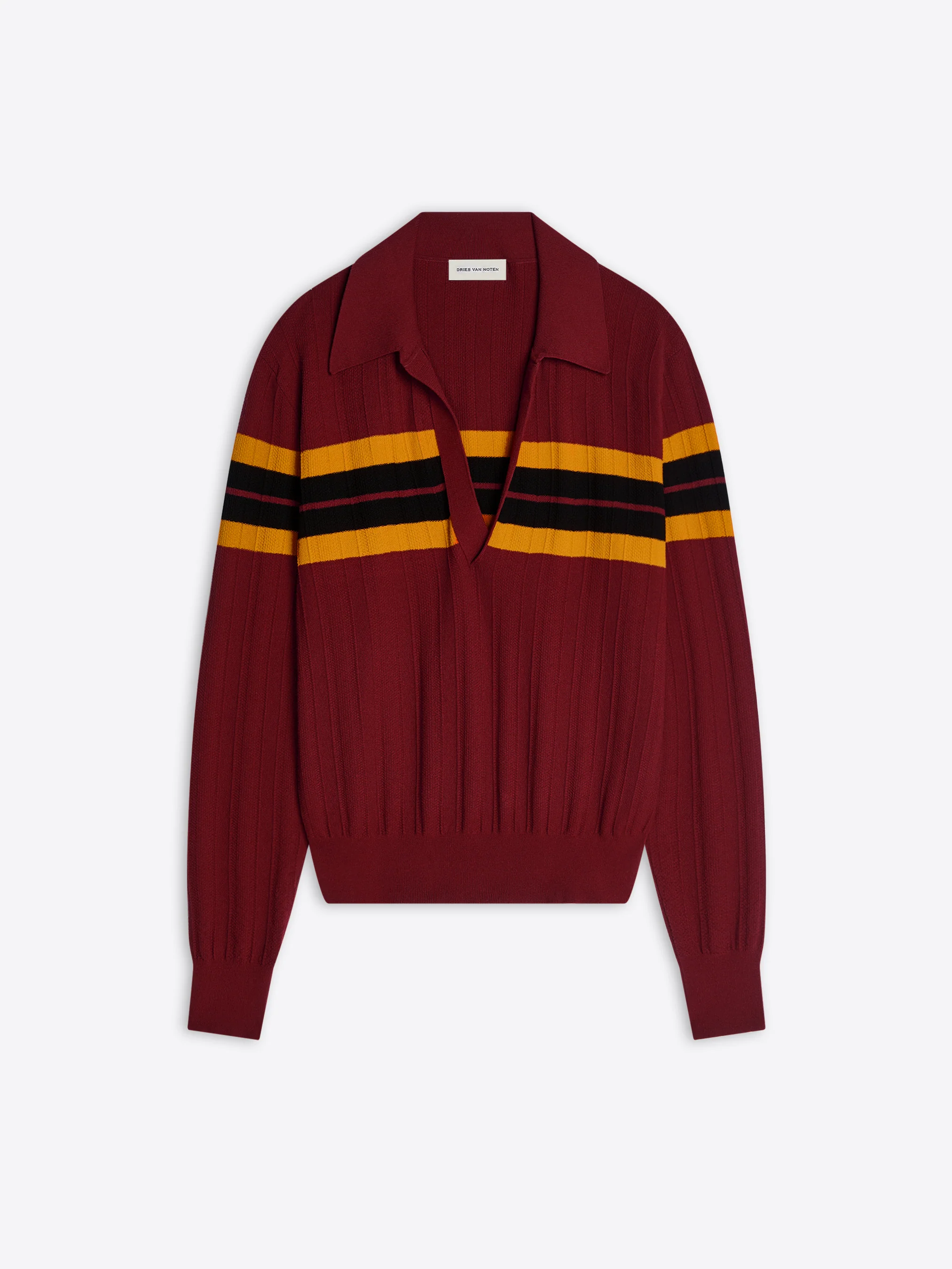 Block stripe polo shirt - Image 5