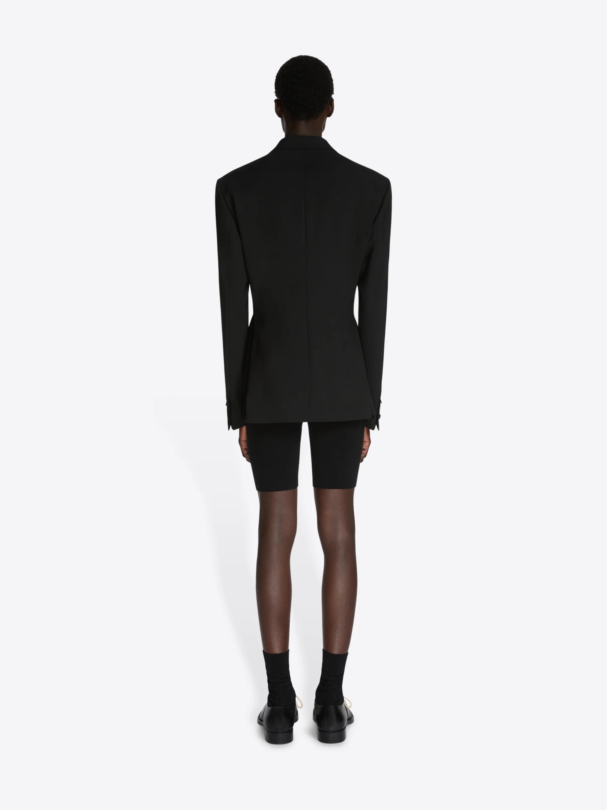 Rib knit biker shorts - Image 8