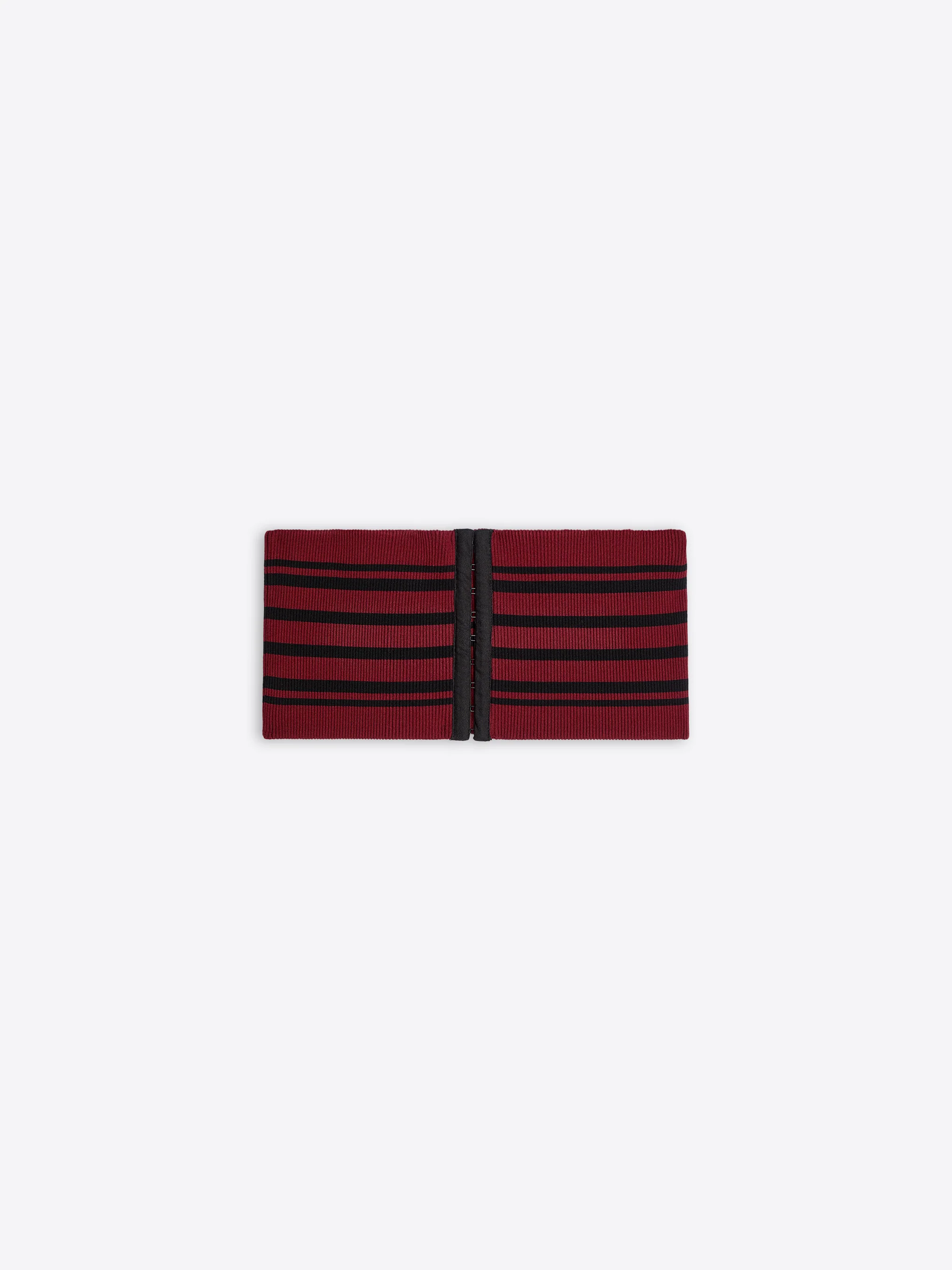 Rib knit cummerbund - Image 3