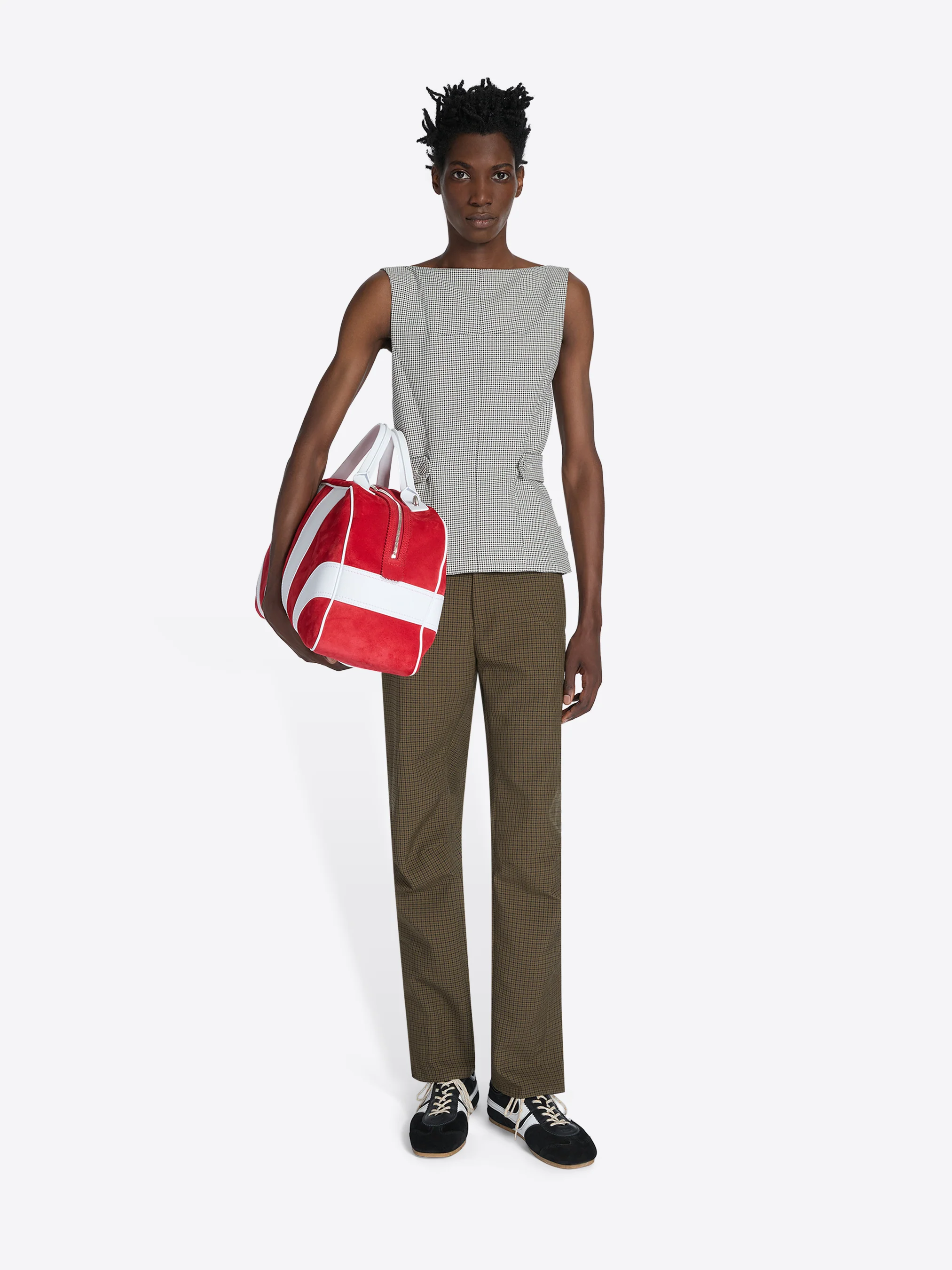 Suede weekend bag - Image 5