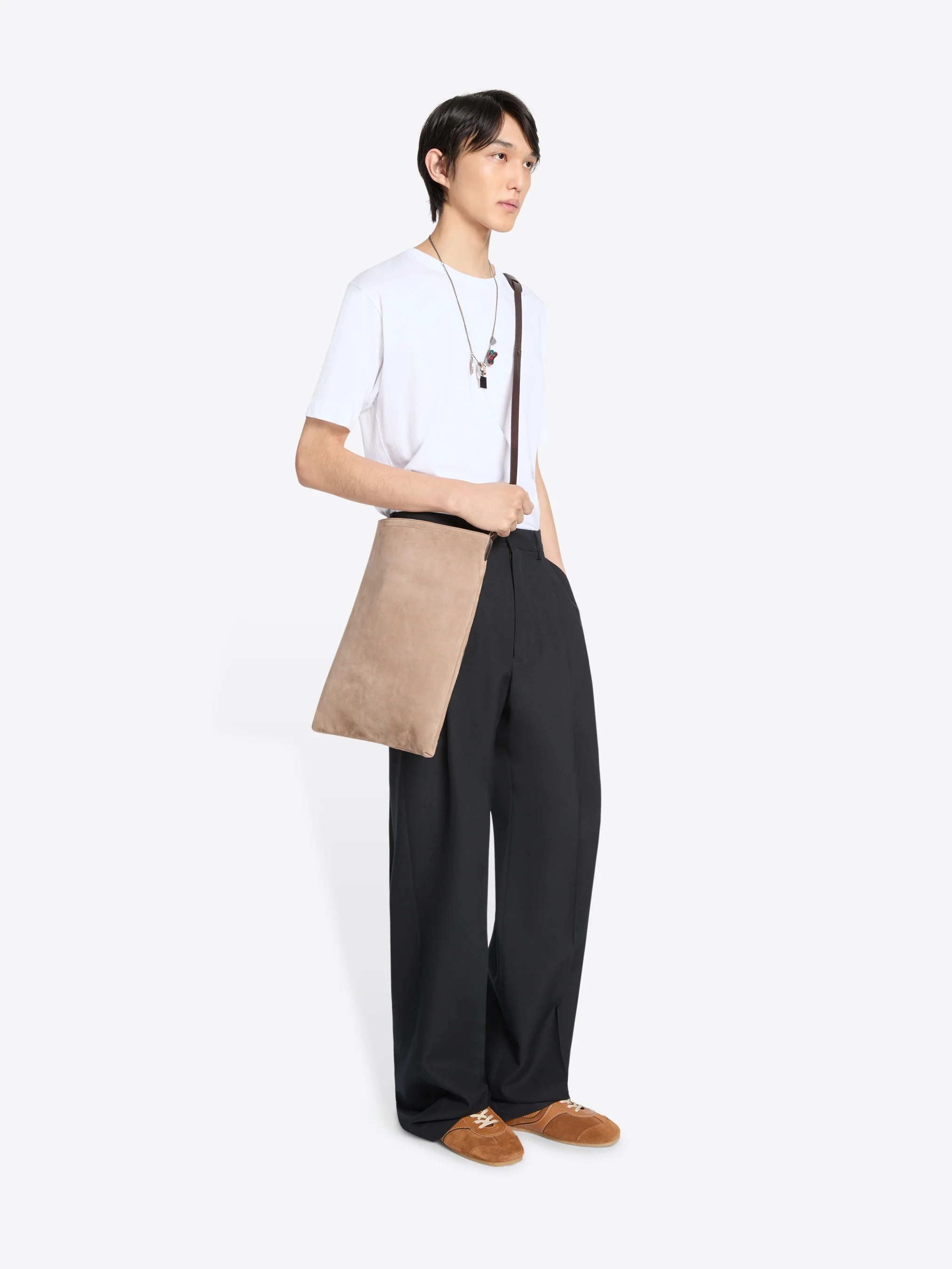 Suede tote bag - Image 6