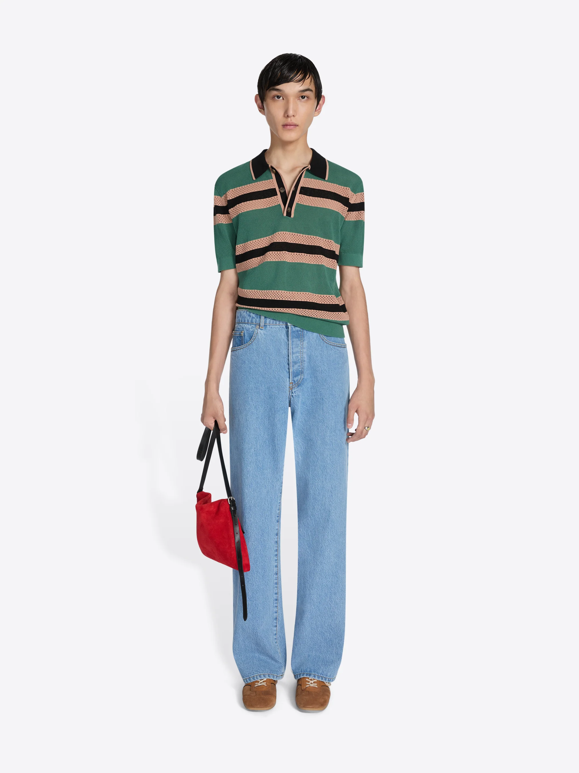 Suede crossbody bag - Image 6