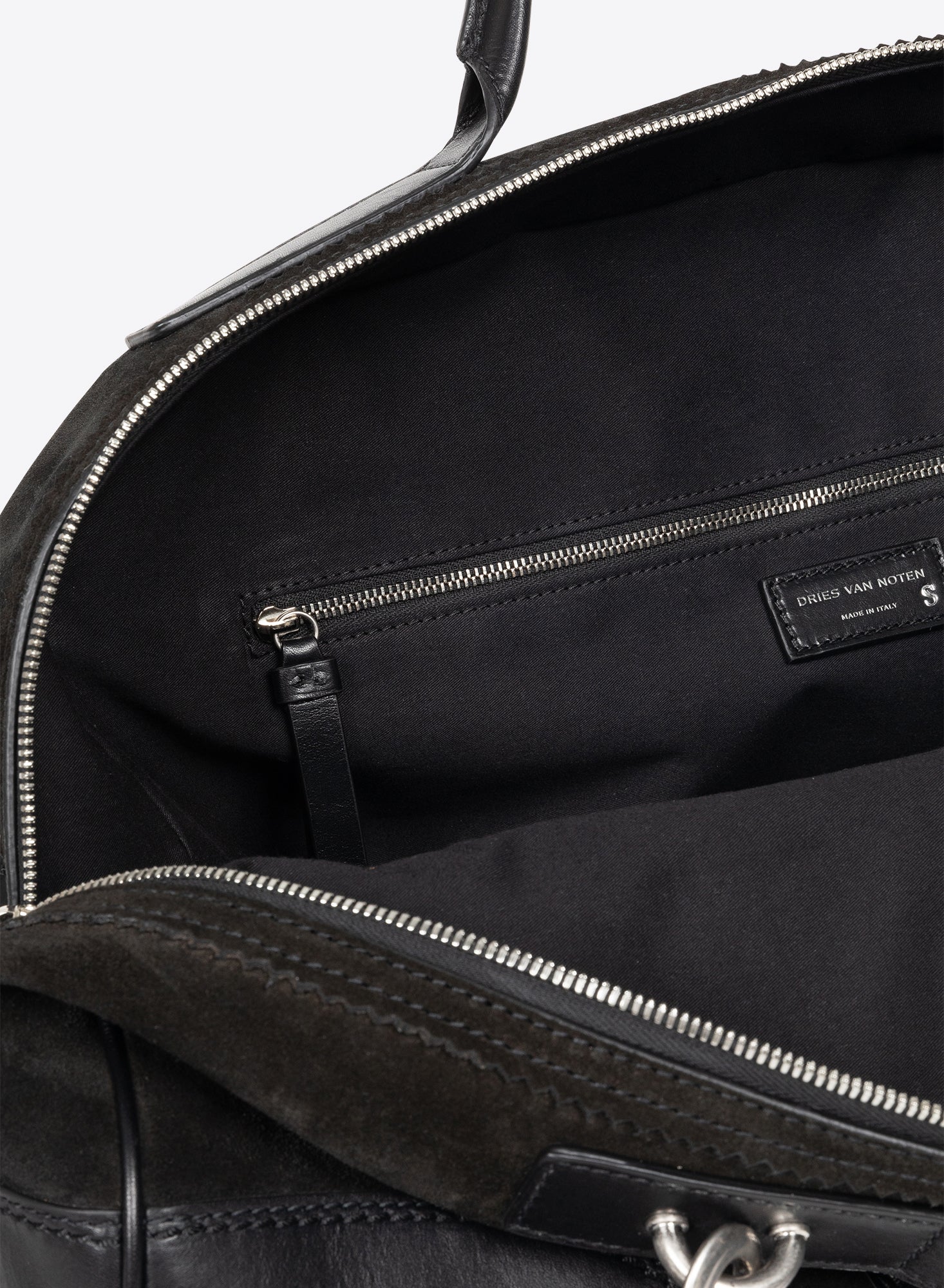 Suede duffle bag - Image 10