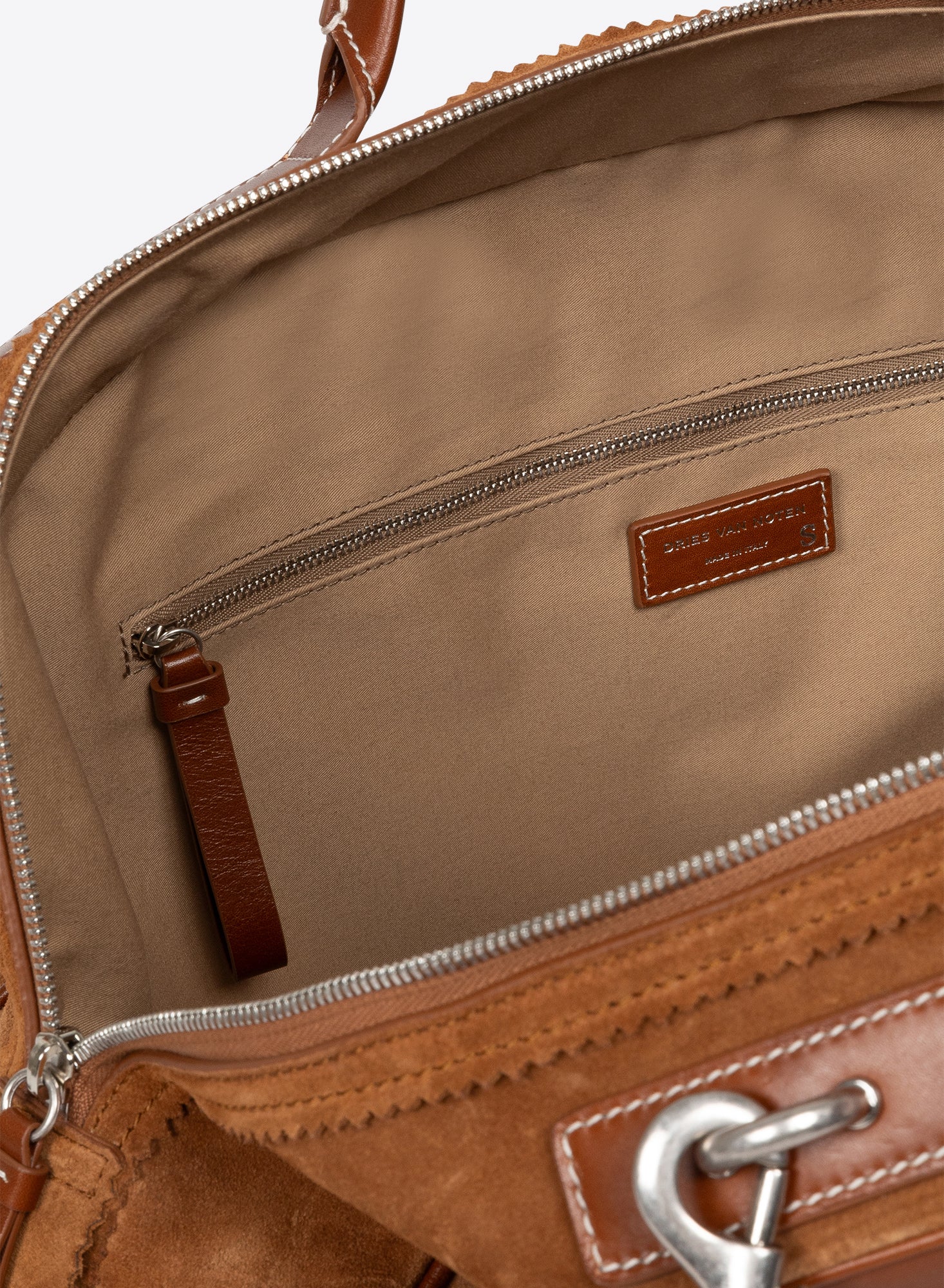 Suede duffle bag - Image 5