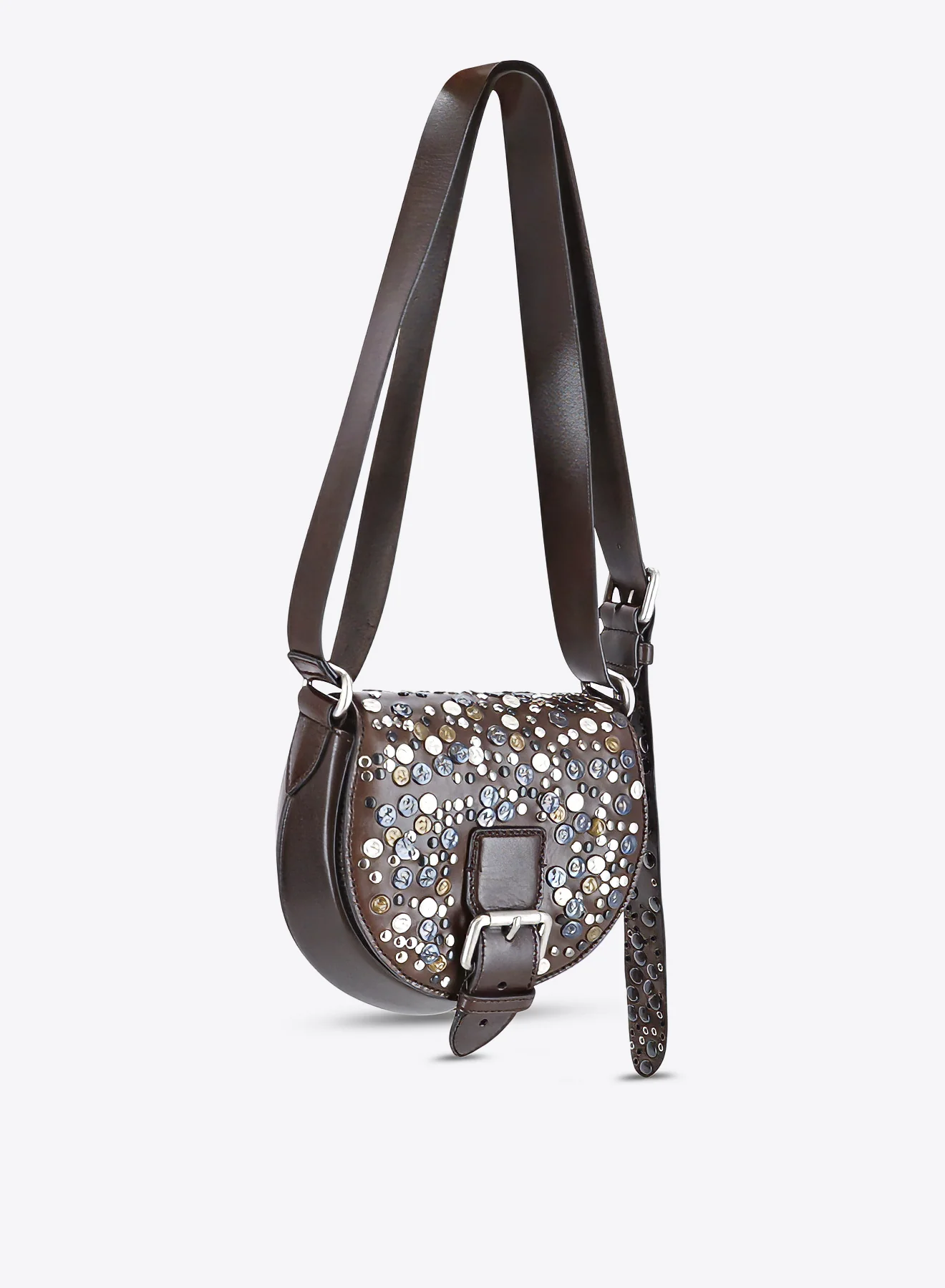 Leather crossbody bag - Image 3