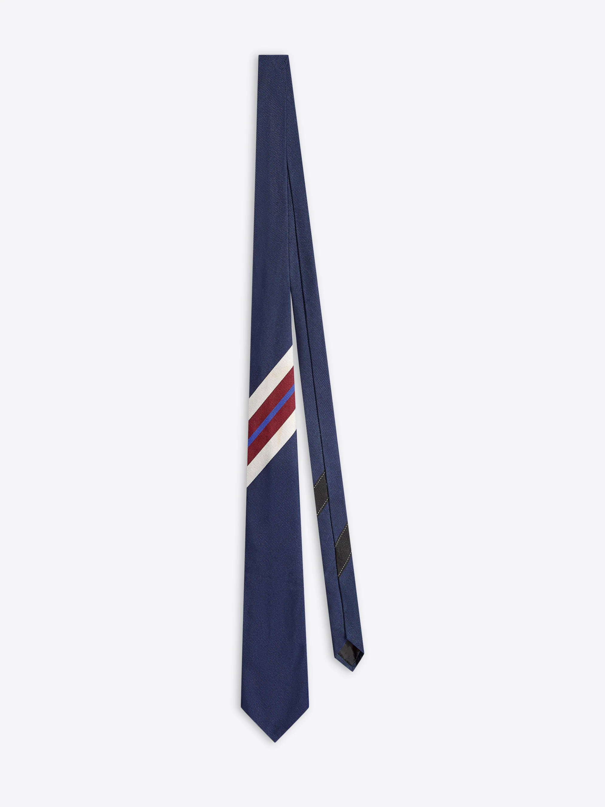 Printed silk tie - Image 5