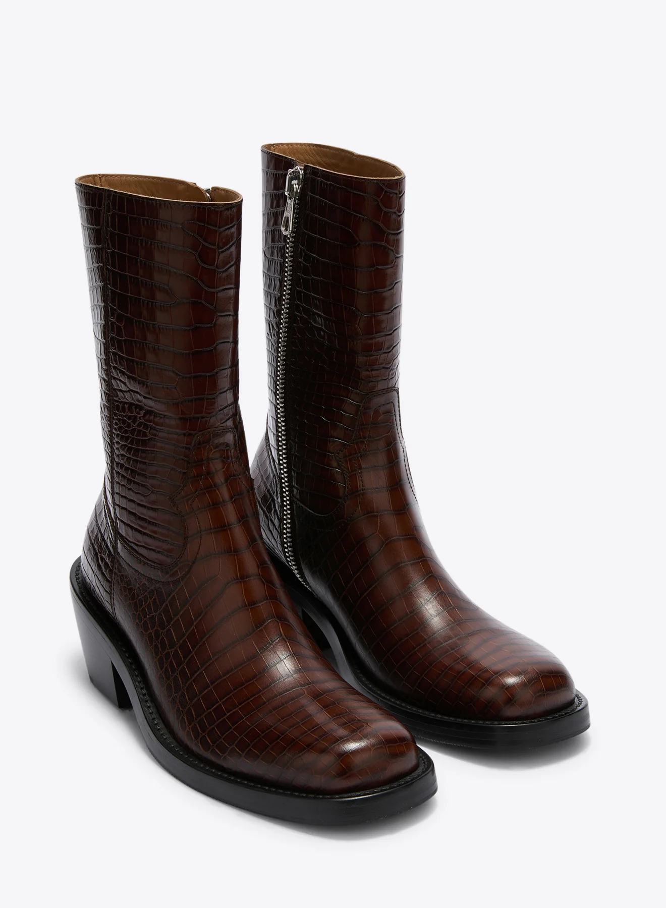 High leather boots - Image 3