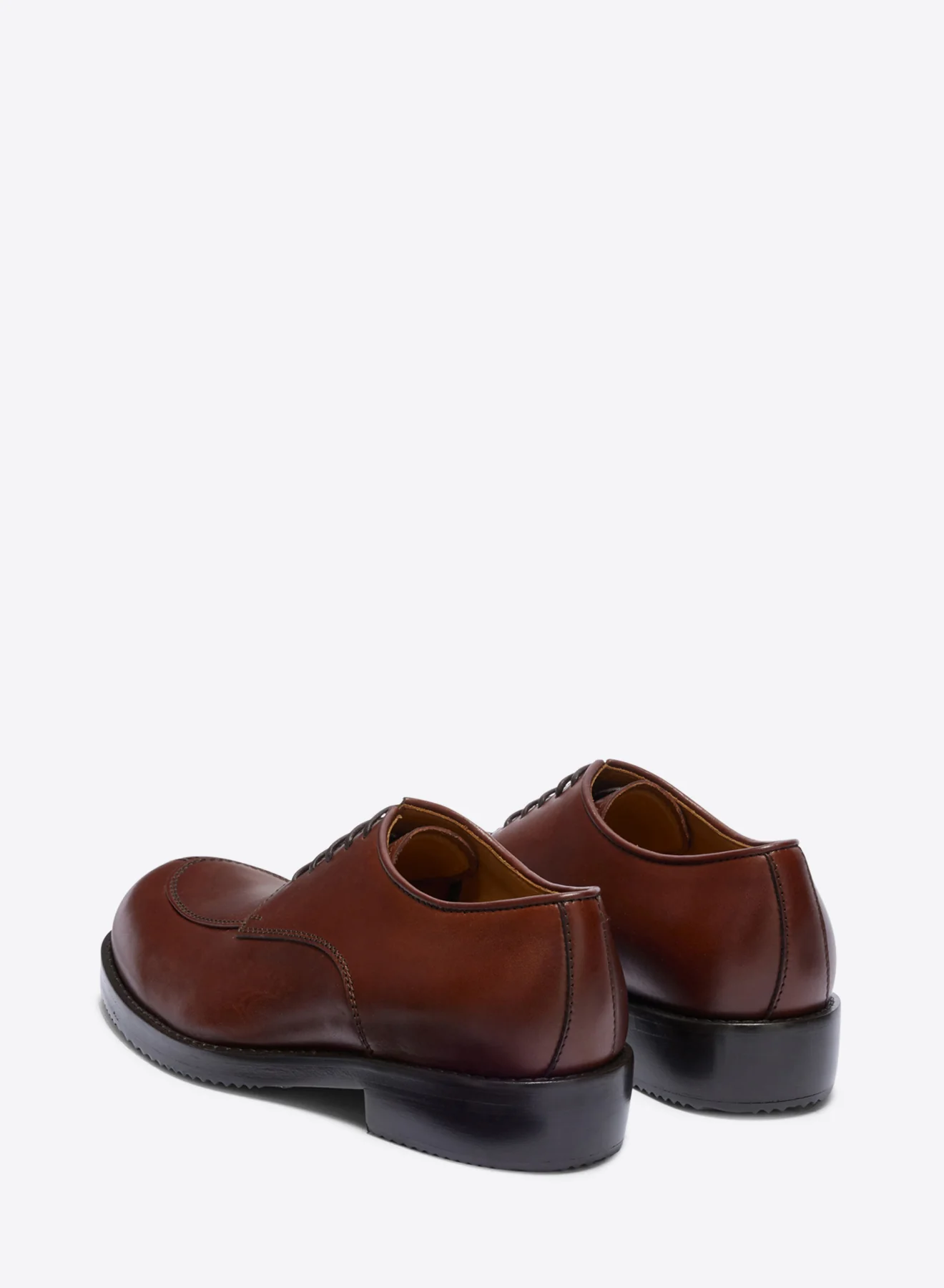 Leather derby shoes - Image 4