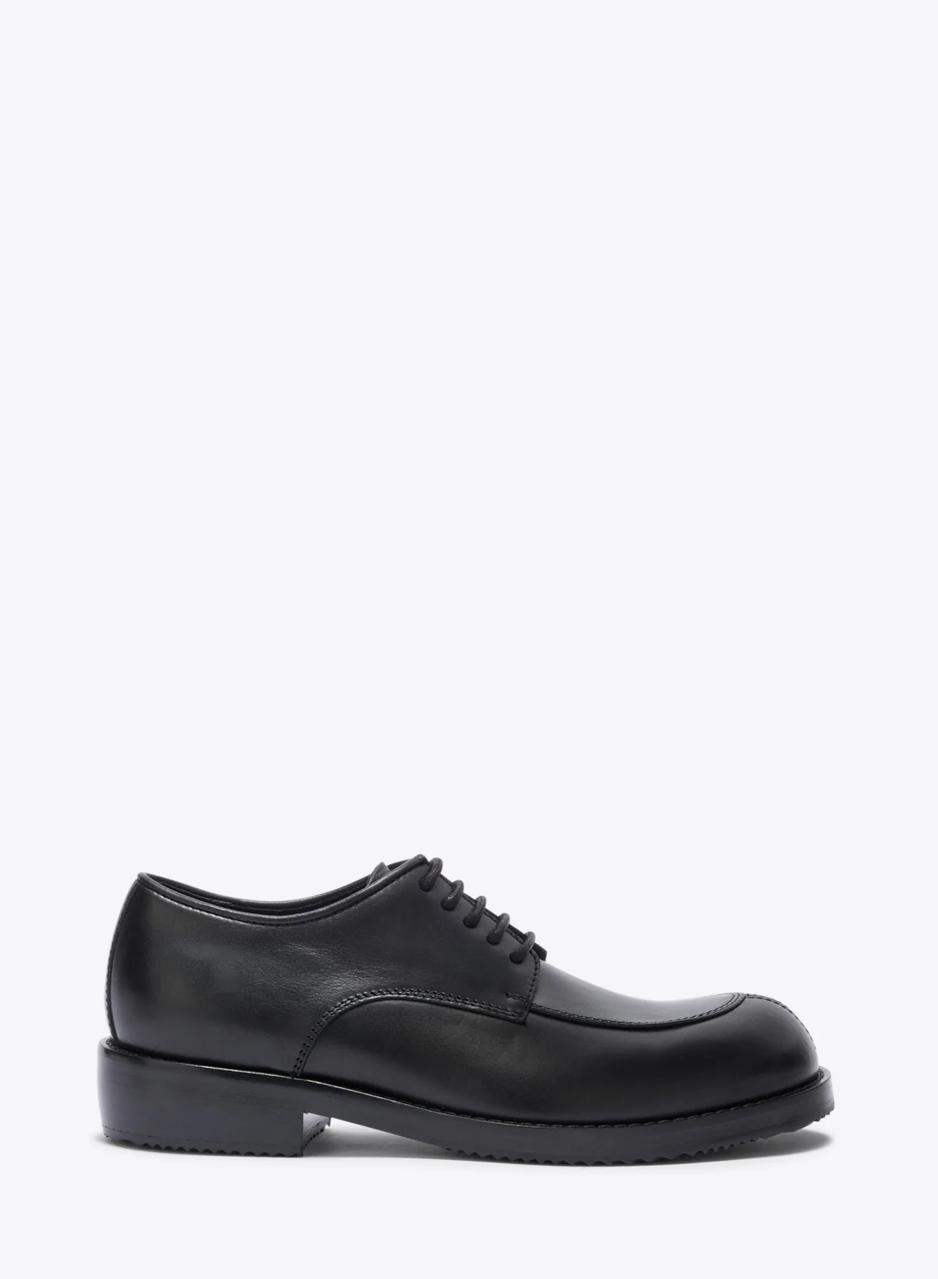 Leather derby shoes - Image 5