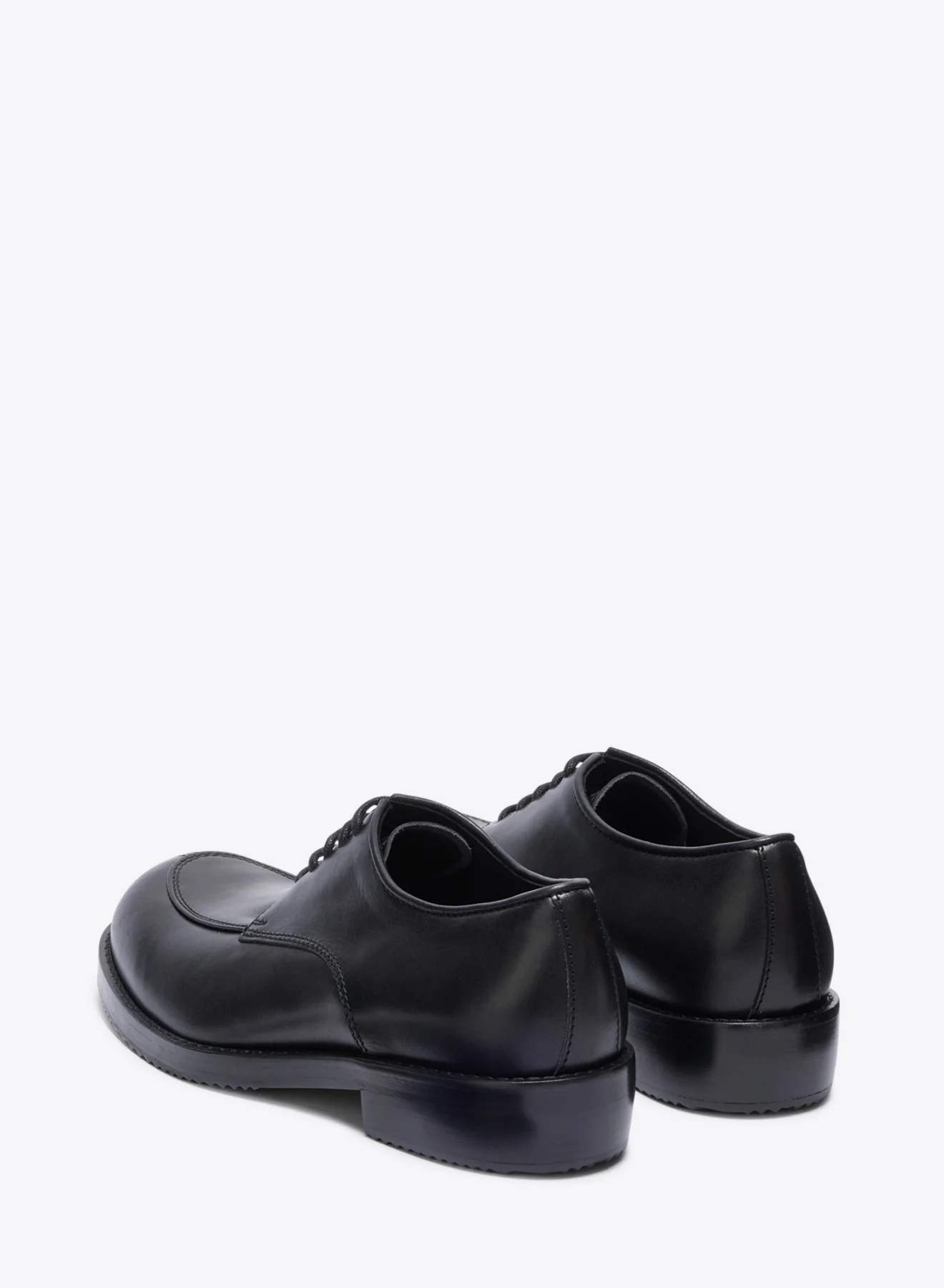 Leather derby shoes - Image 8