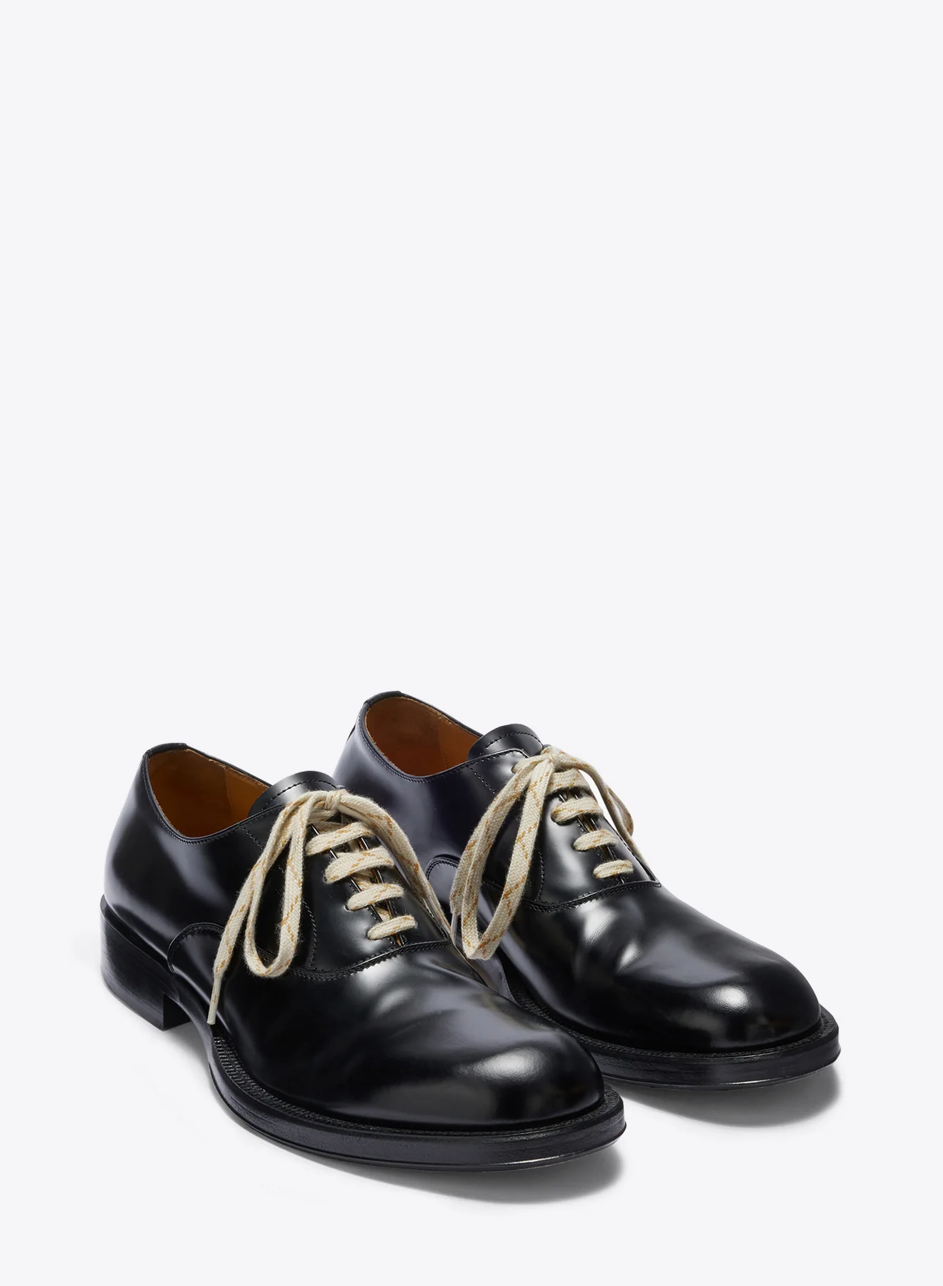 Leather Oxford shoes - Image 3