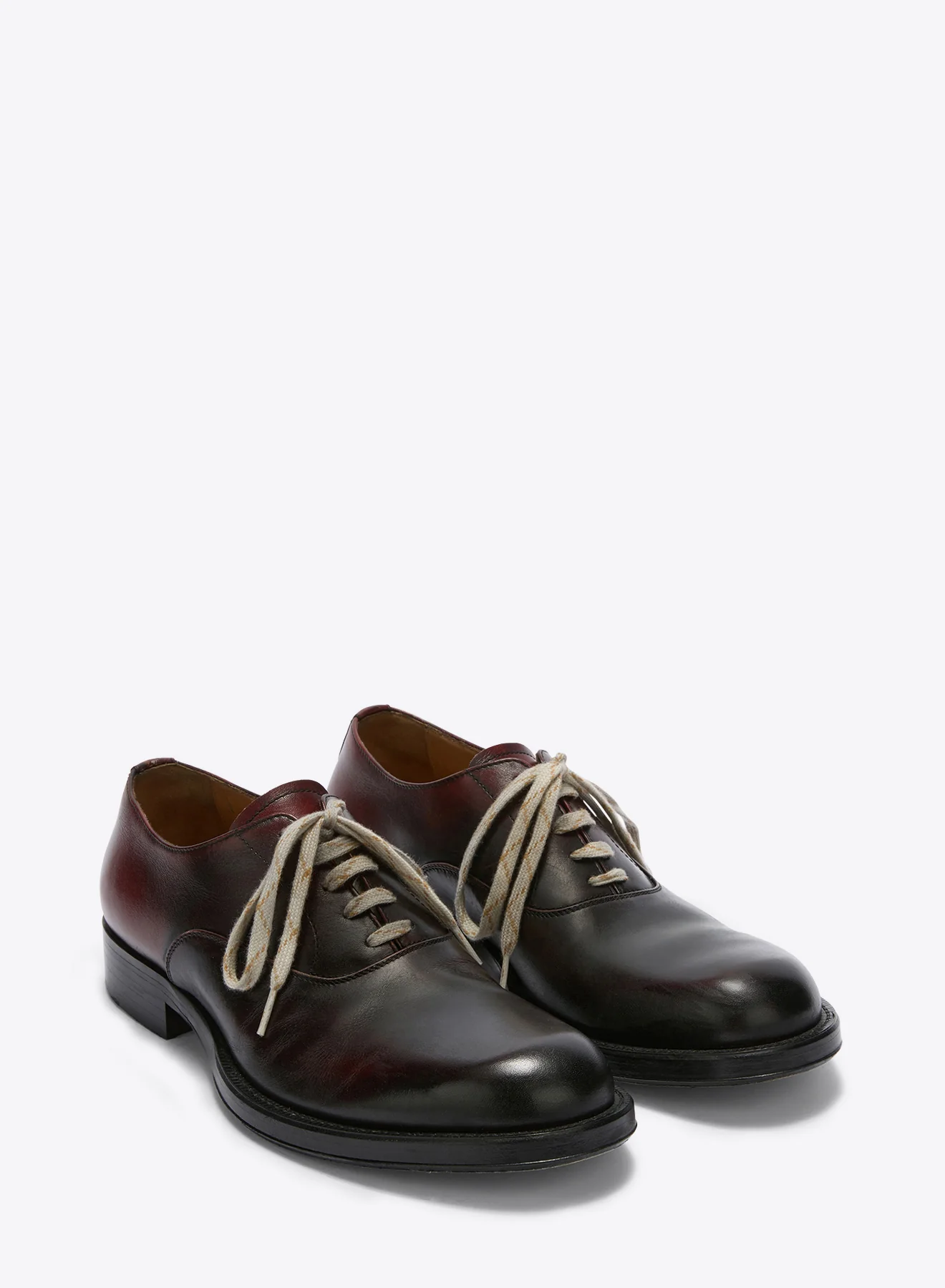 Leather Oxford shoes - Image 3
