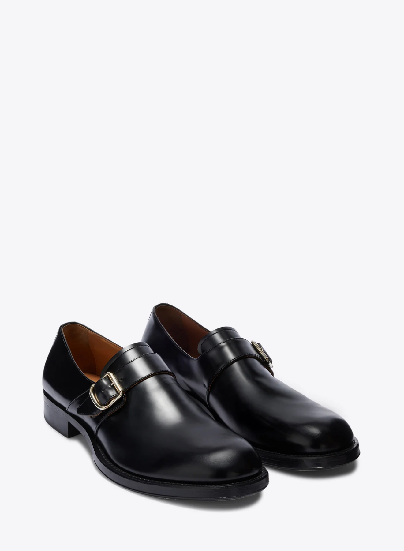 Leather monk-strap shoes - Image 3