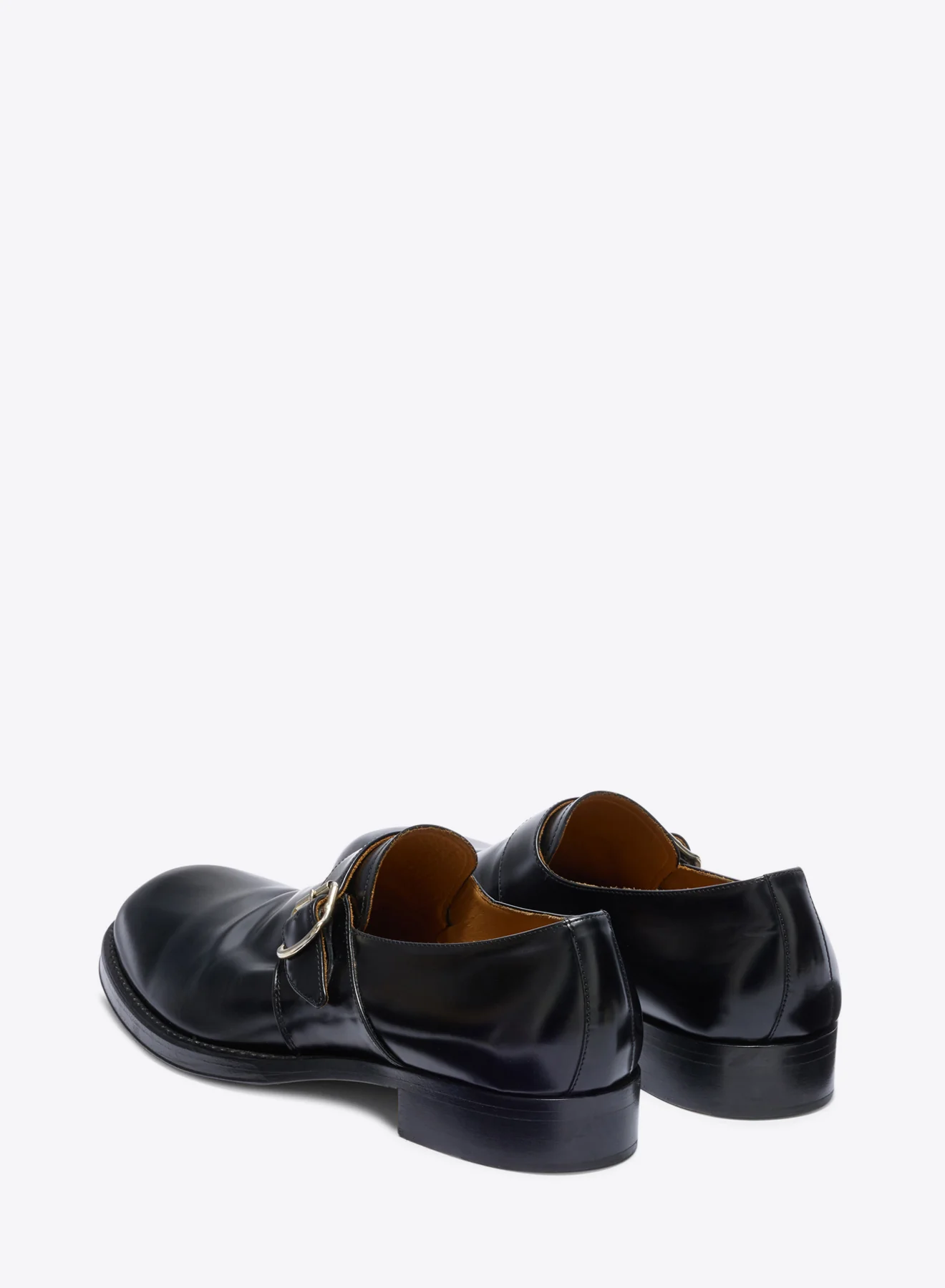 Leather monk-strap shoes - Image 4
