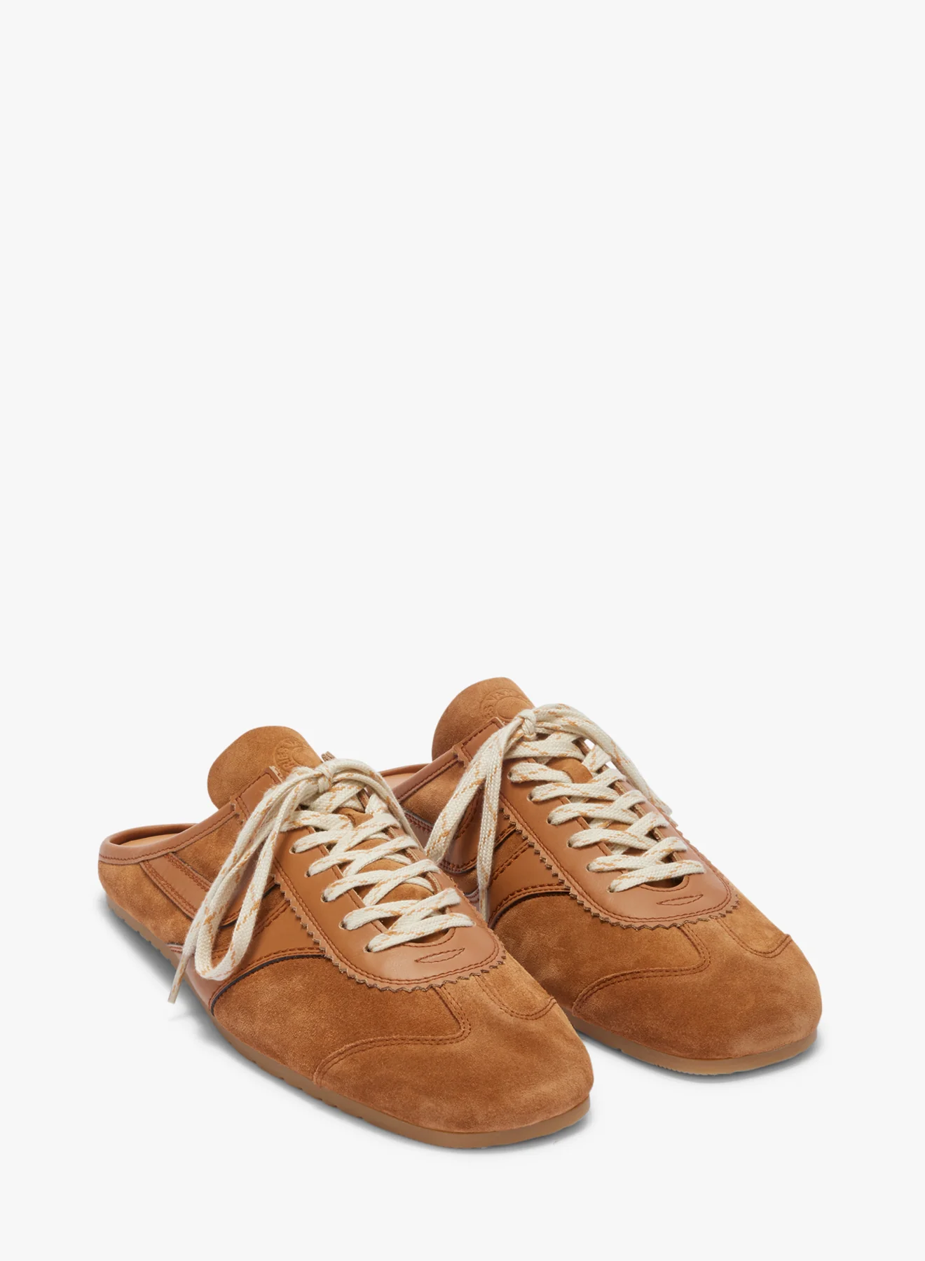 Suede sneaker mules - Image 3