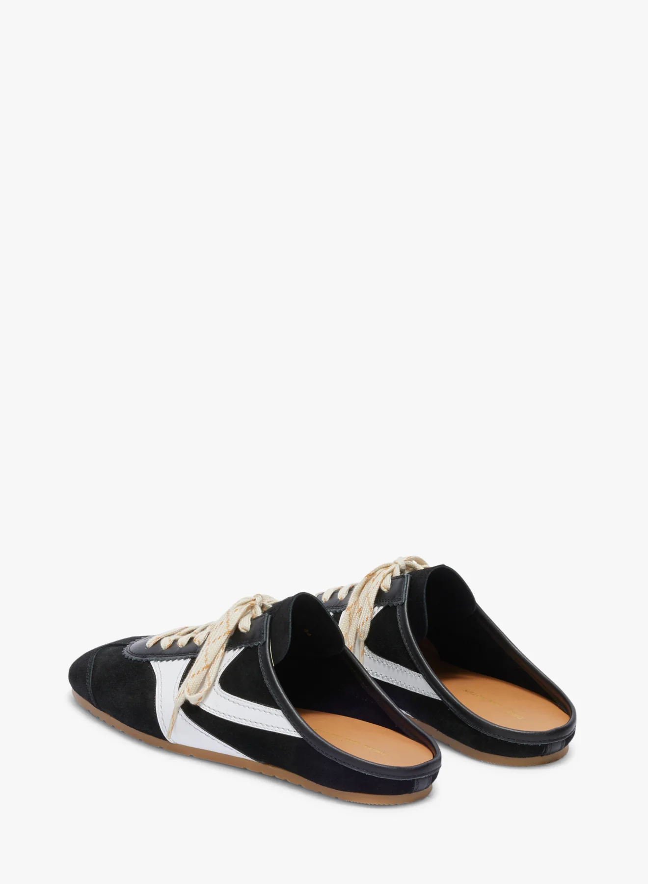 Suede sneaker mules - Image 9