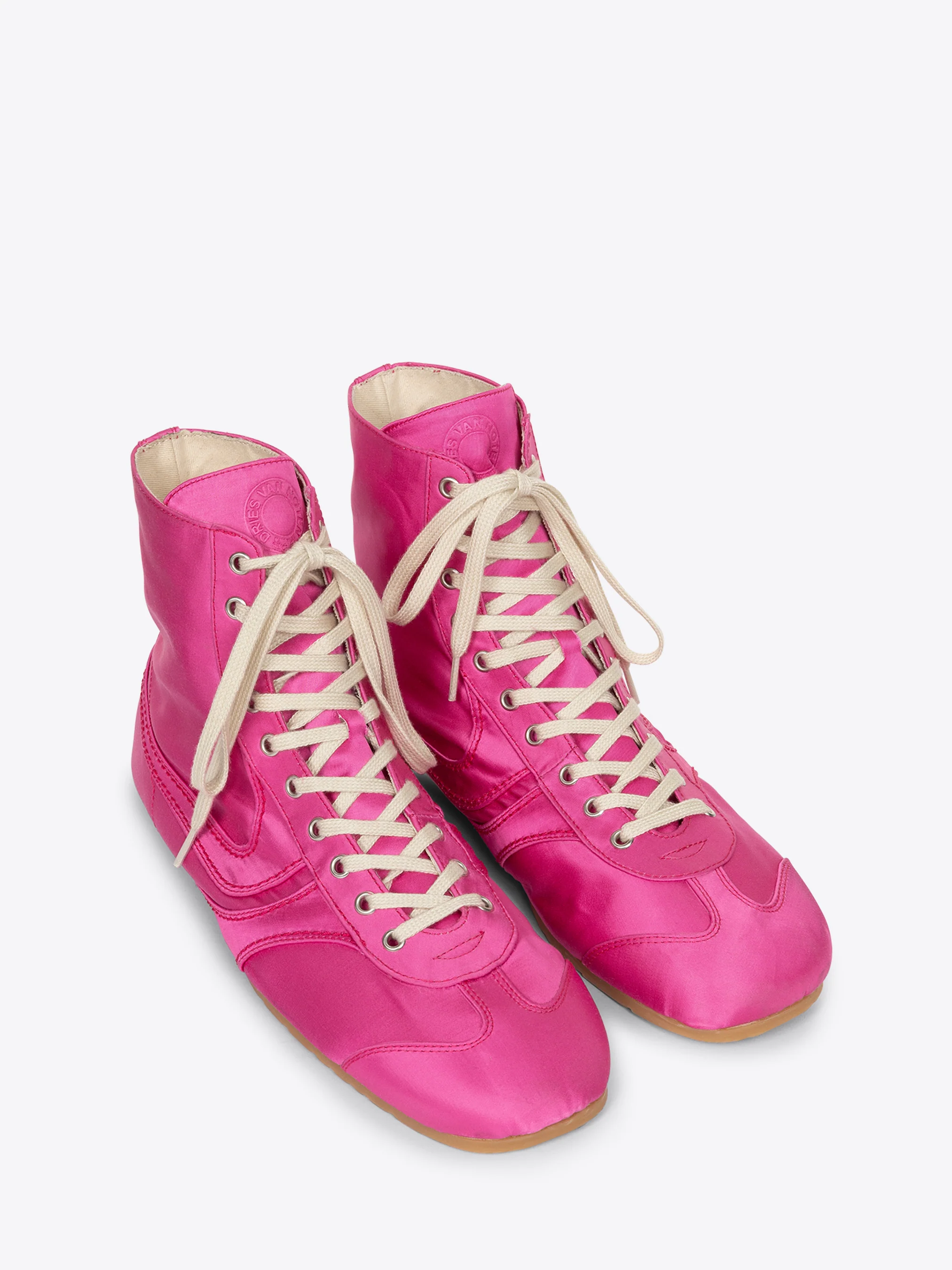 Satin high top sneakers - Image 3