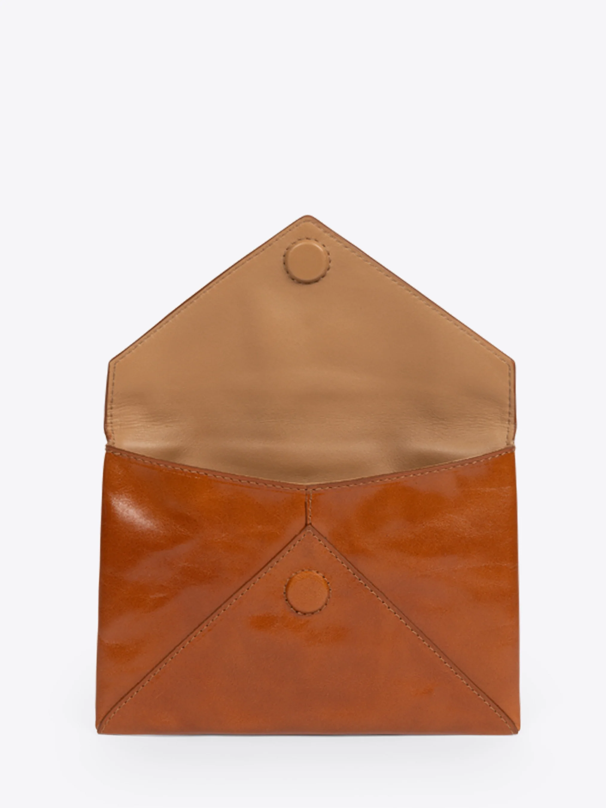 Large leather envelope pouch - Image 7