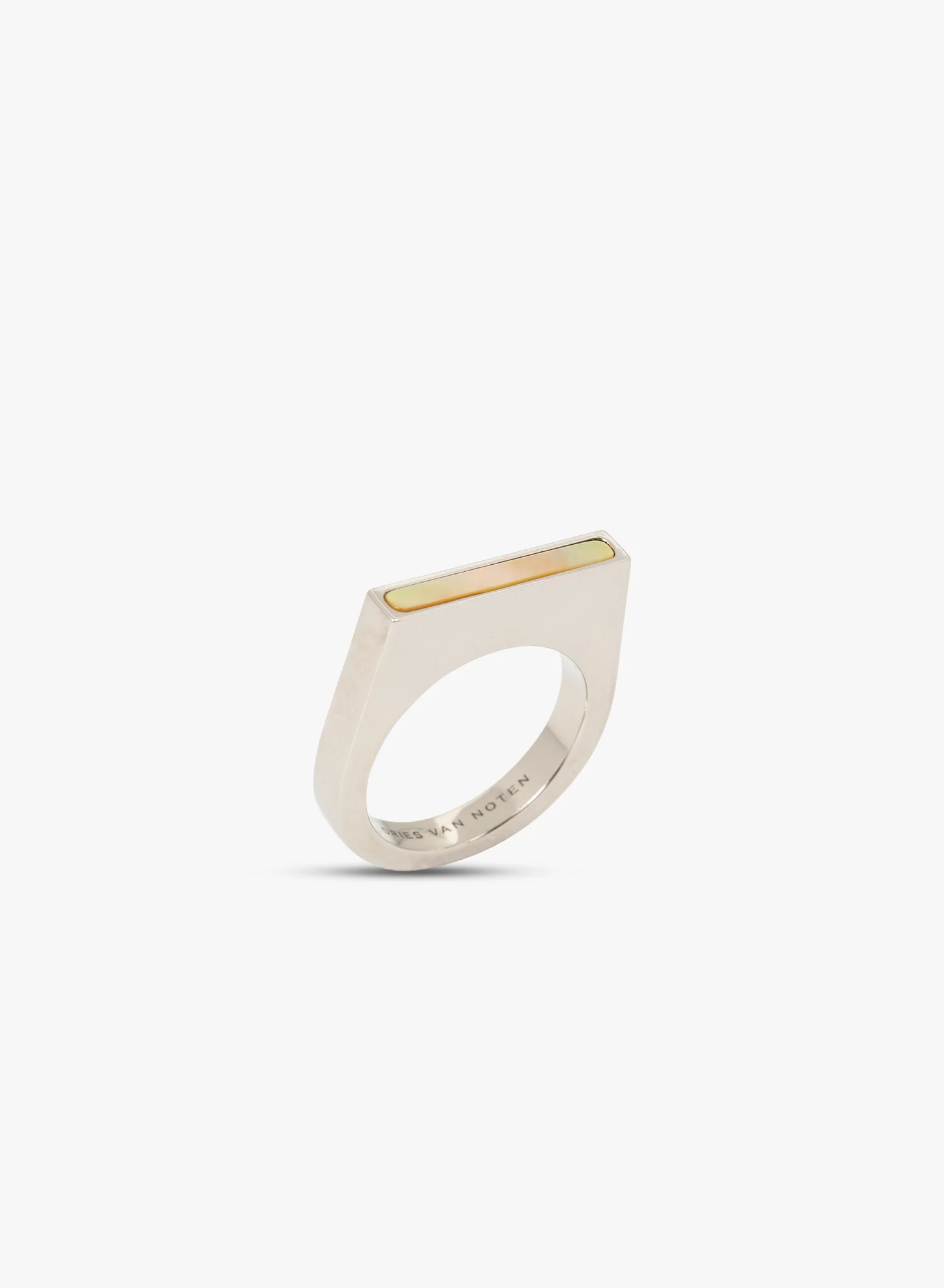 Thin signet ring - Image 2
