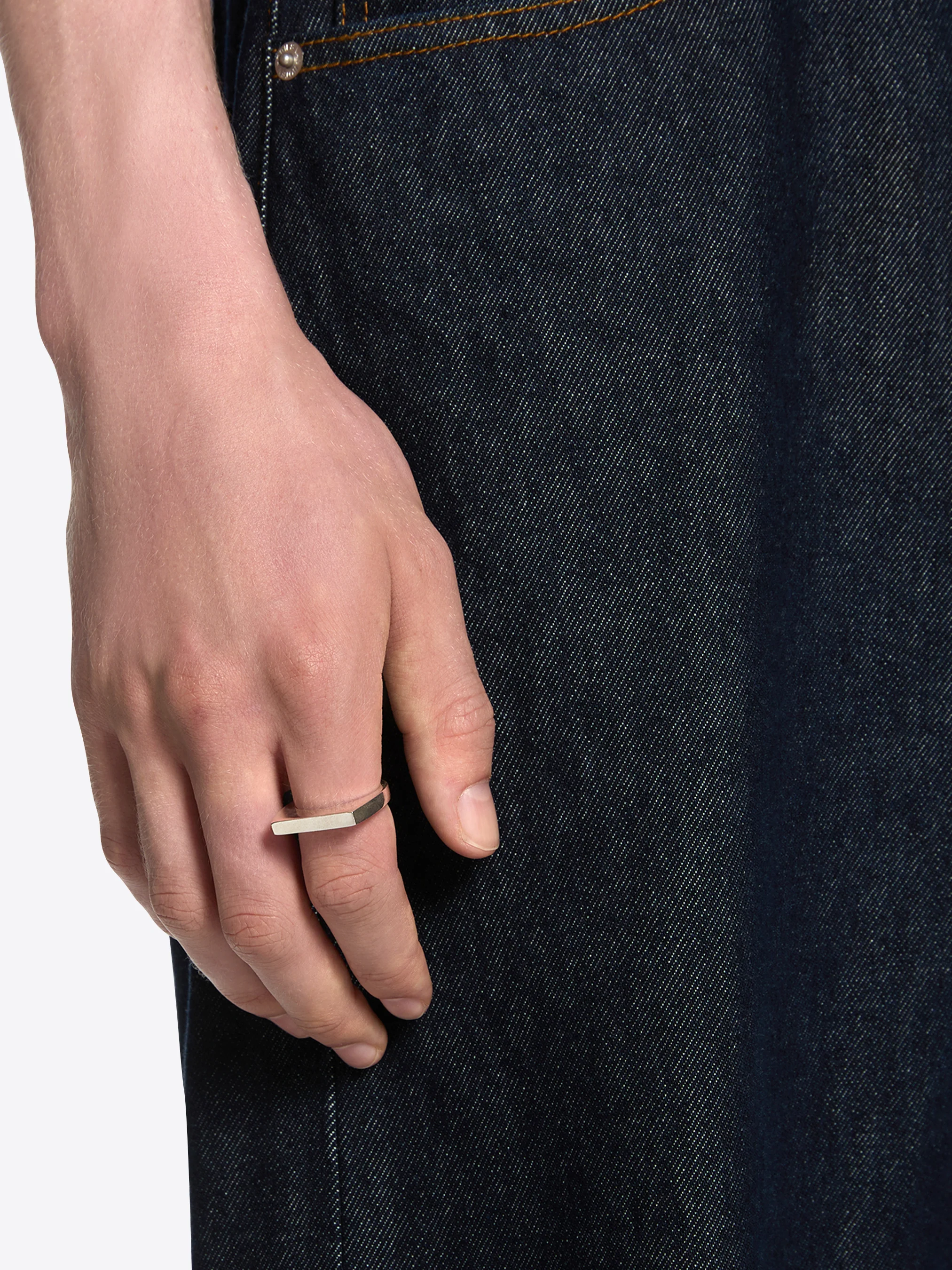 Thin signet ring - Image 4