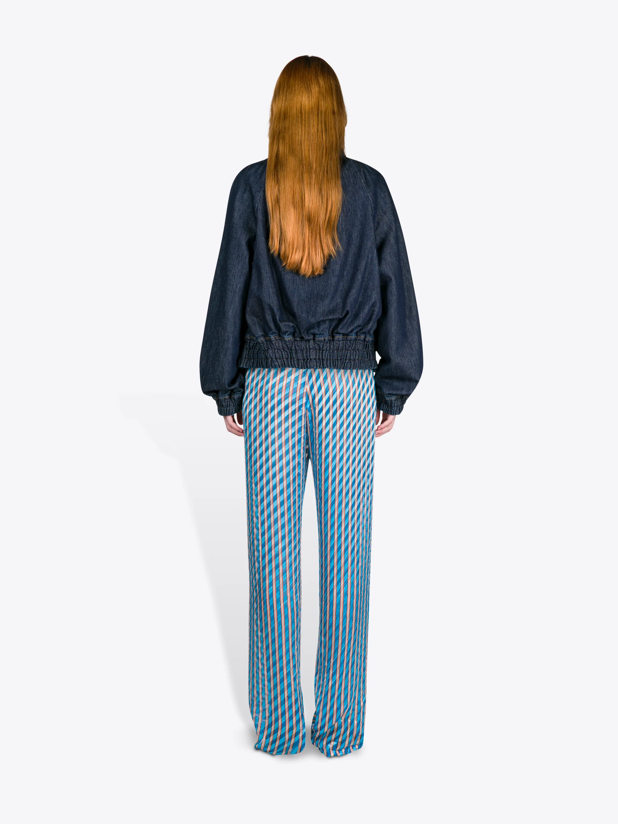 Denim cocoon blouson - Image 4