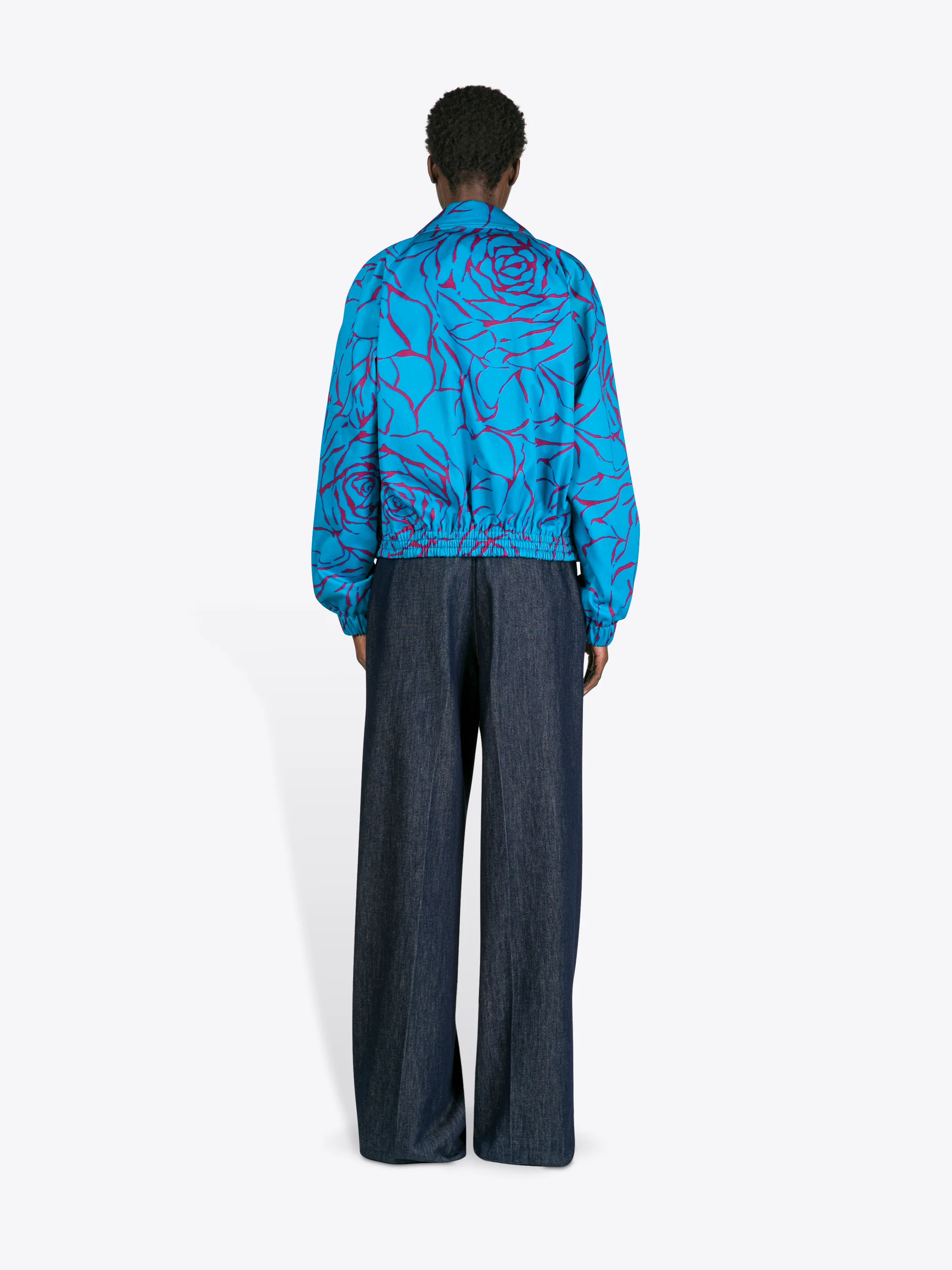 Reversible cotton blouson - Image 4