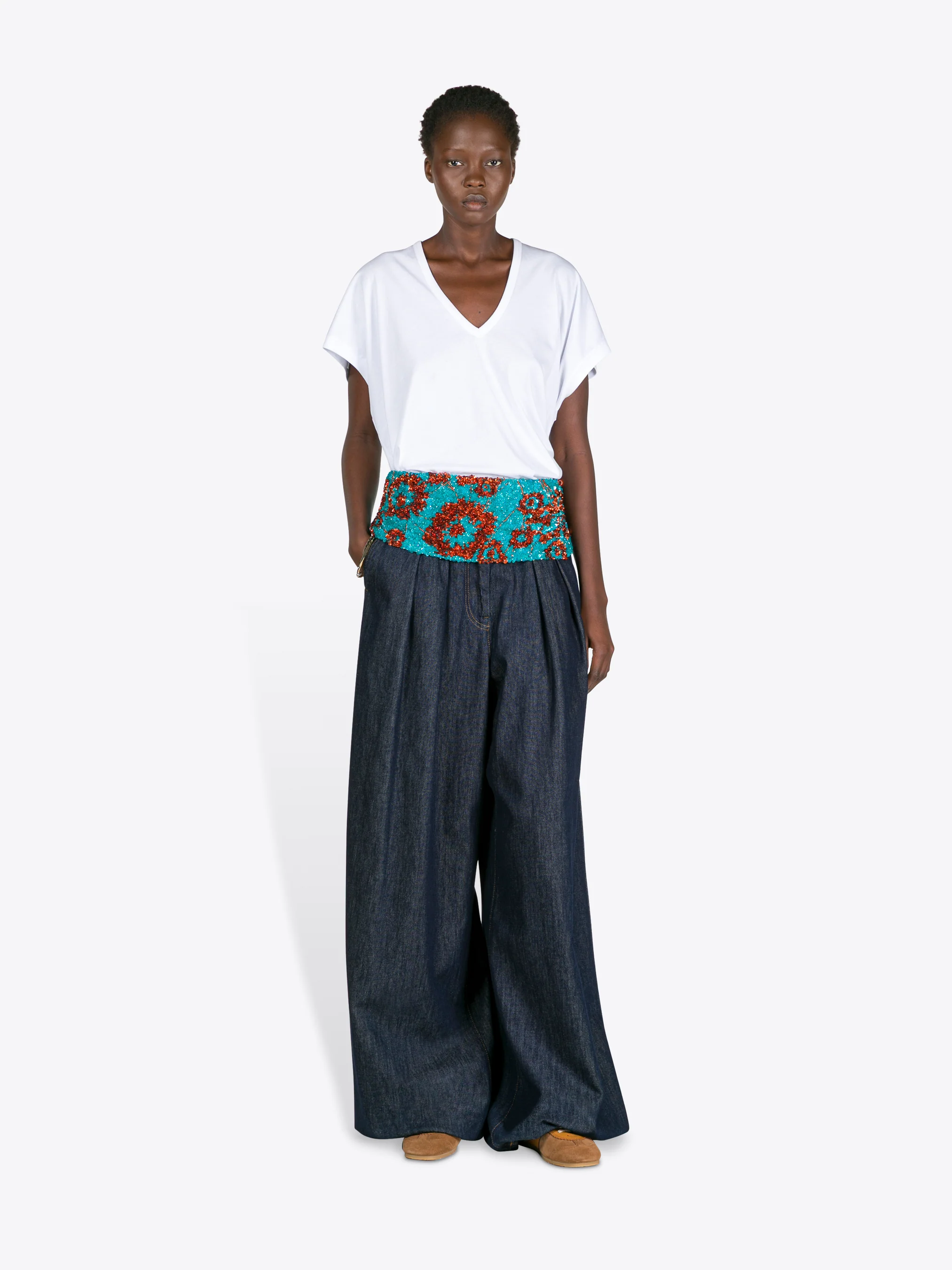 Embroidered cummerbund - Image 3