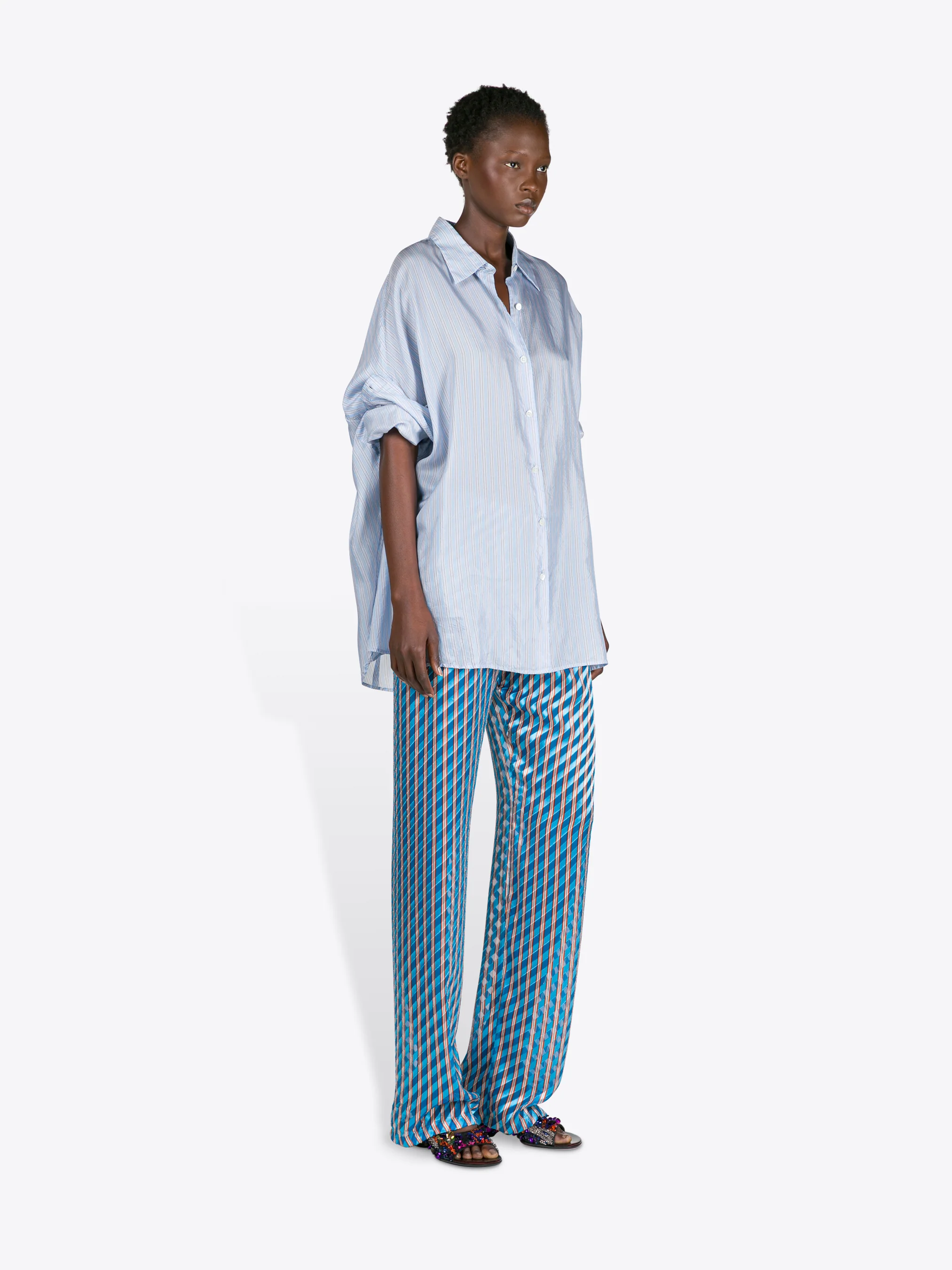 Cotton cocoon shirt - Image 3