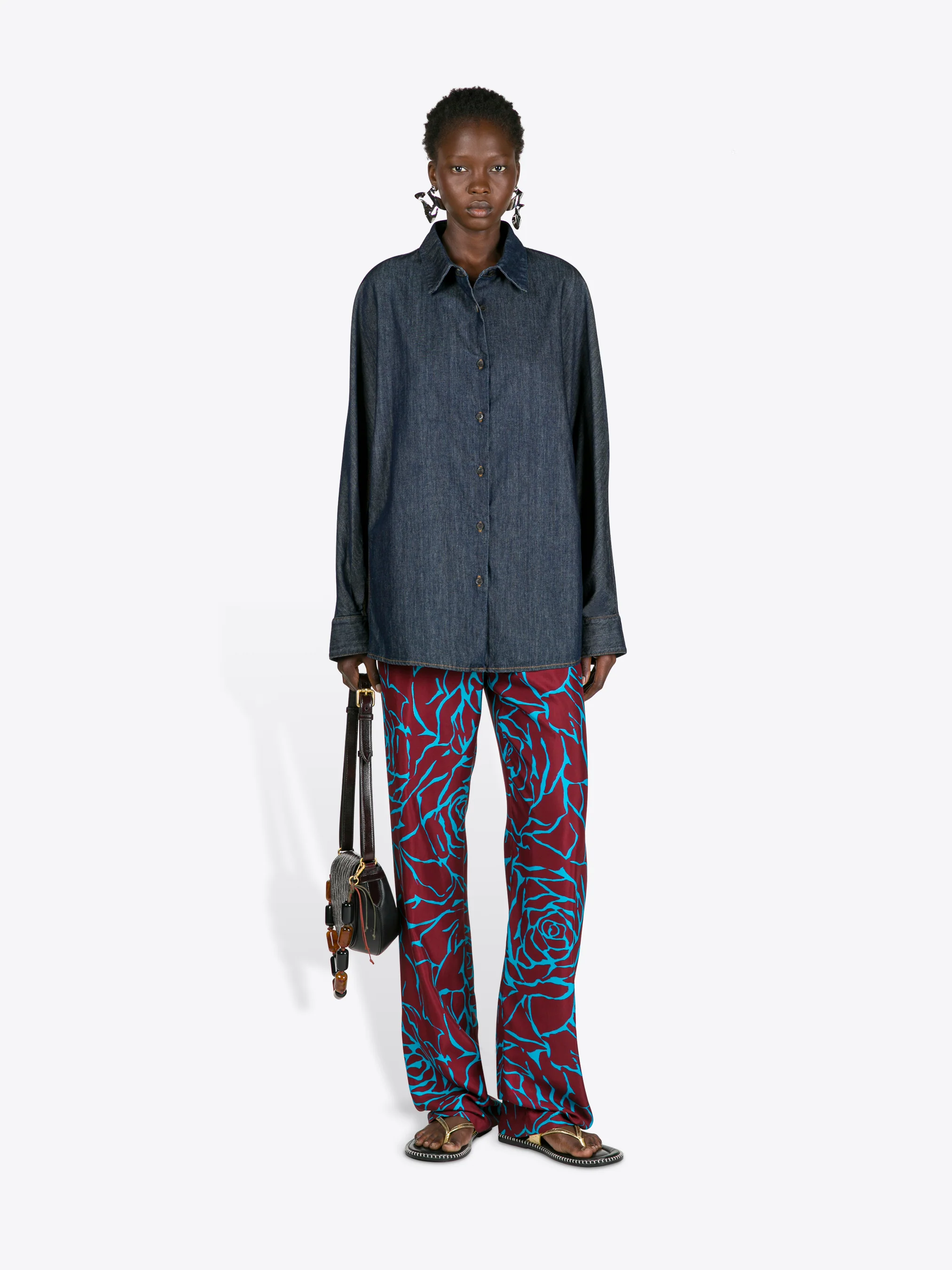 Denim cocoon shirt - Image 2