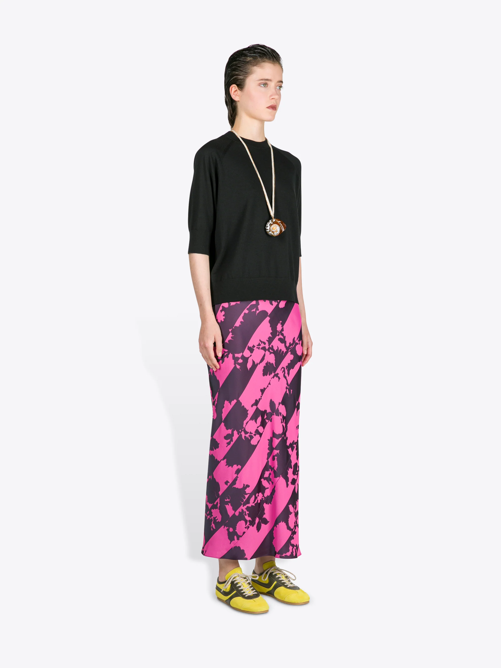 Printed midi skirt - Image 3
