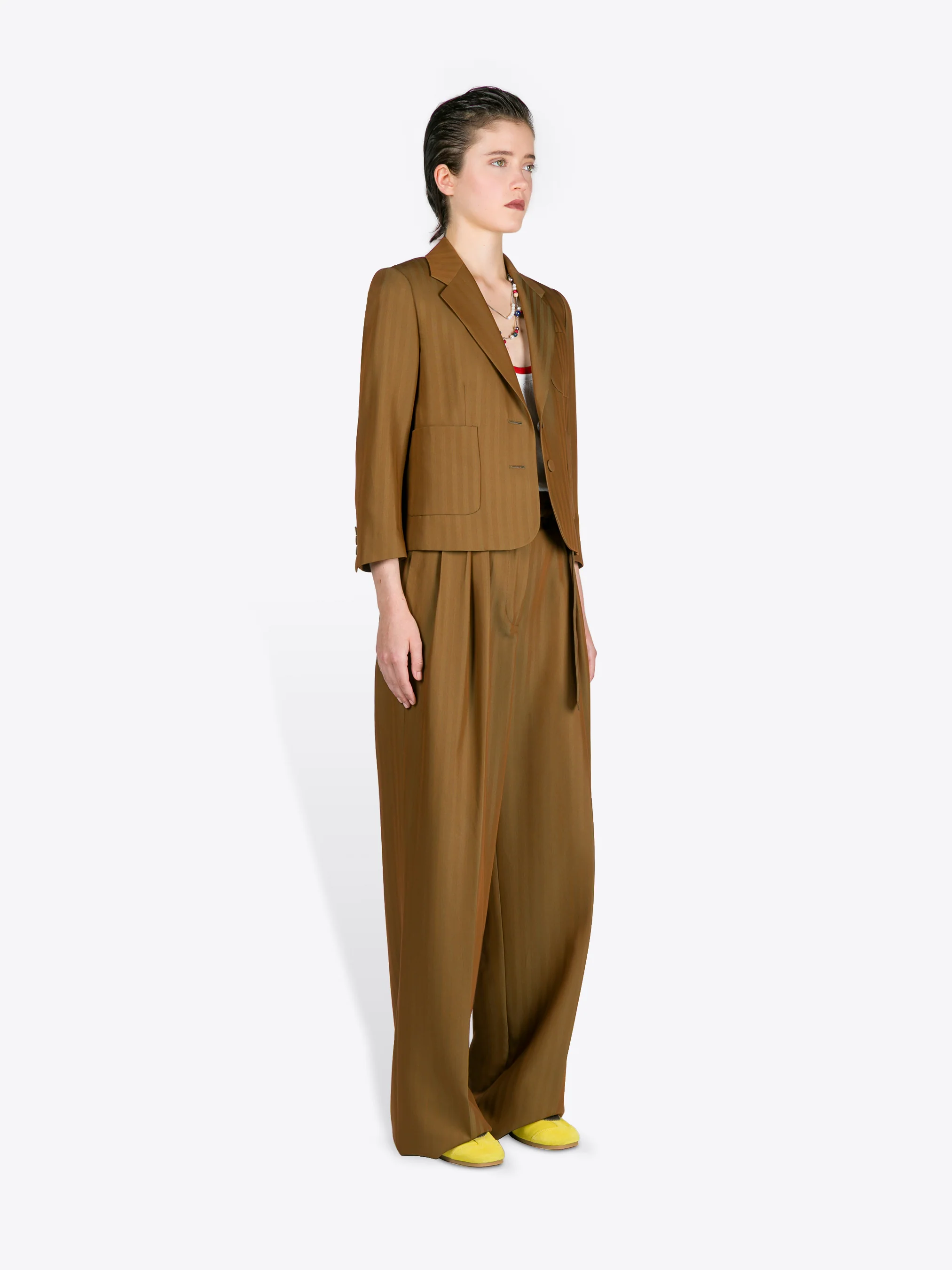 Belted wool pants - Image 3
