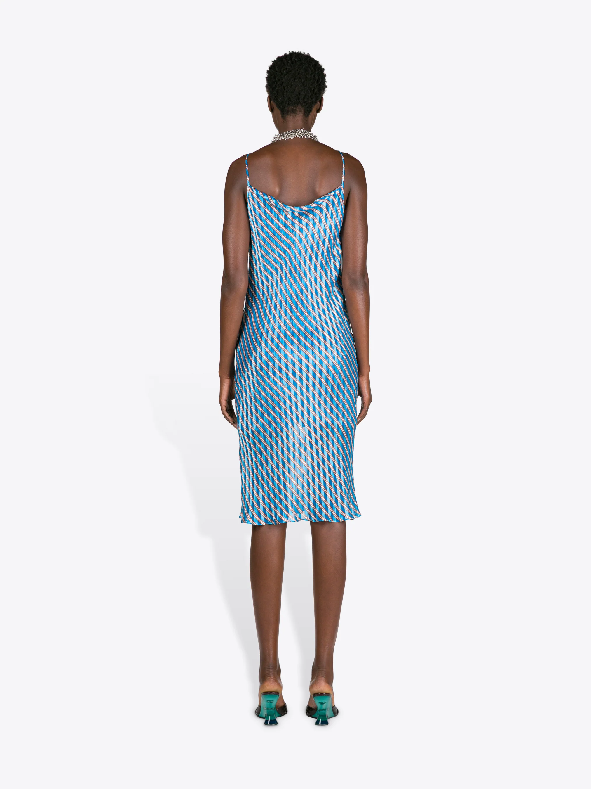Devoré slip dress - Image 4