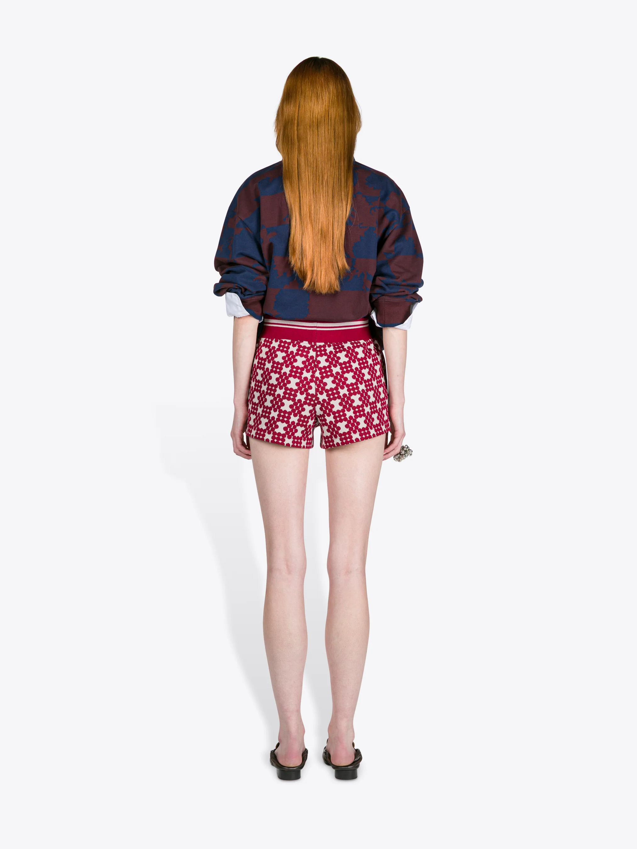 Ribbed jacquard shorts - Image 4