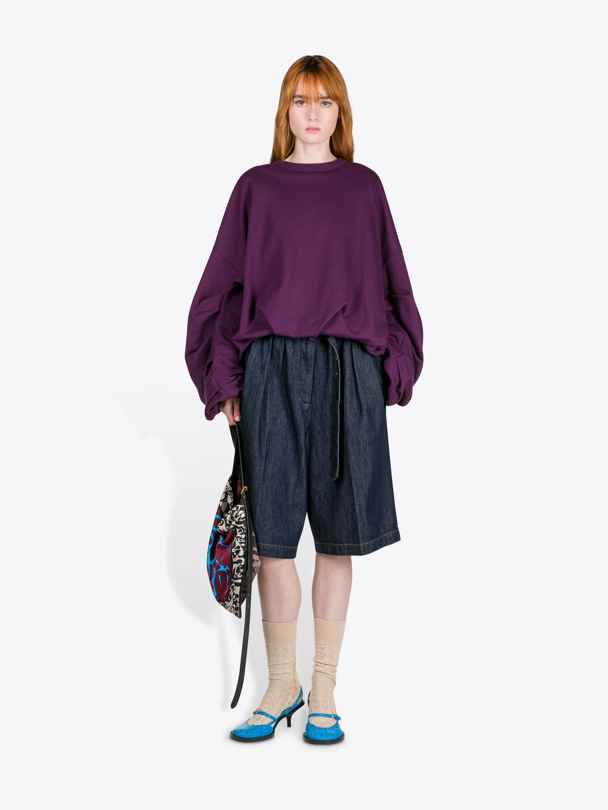 Draped sweatshirt - Image 2