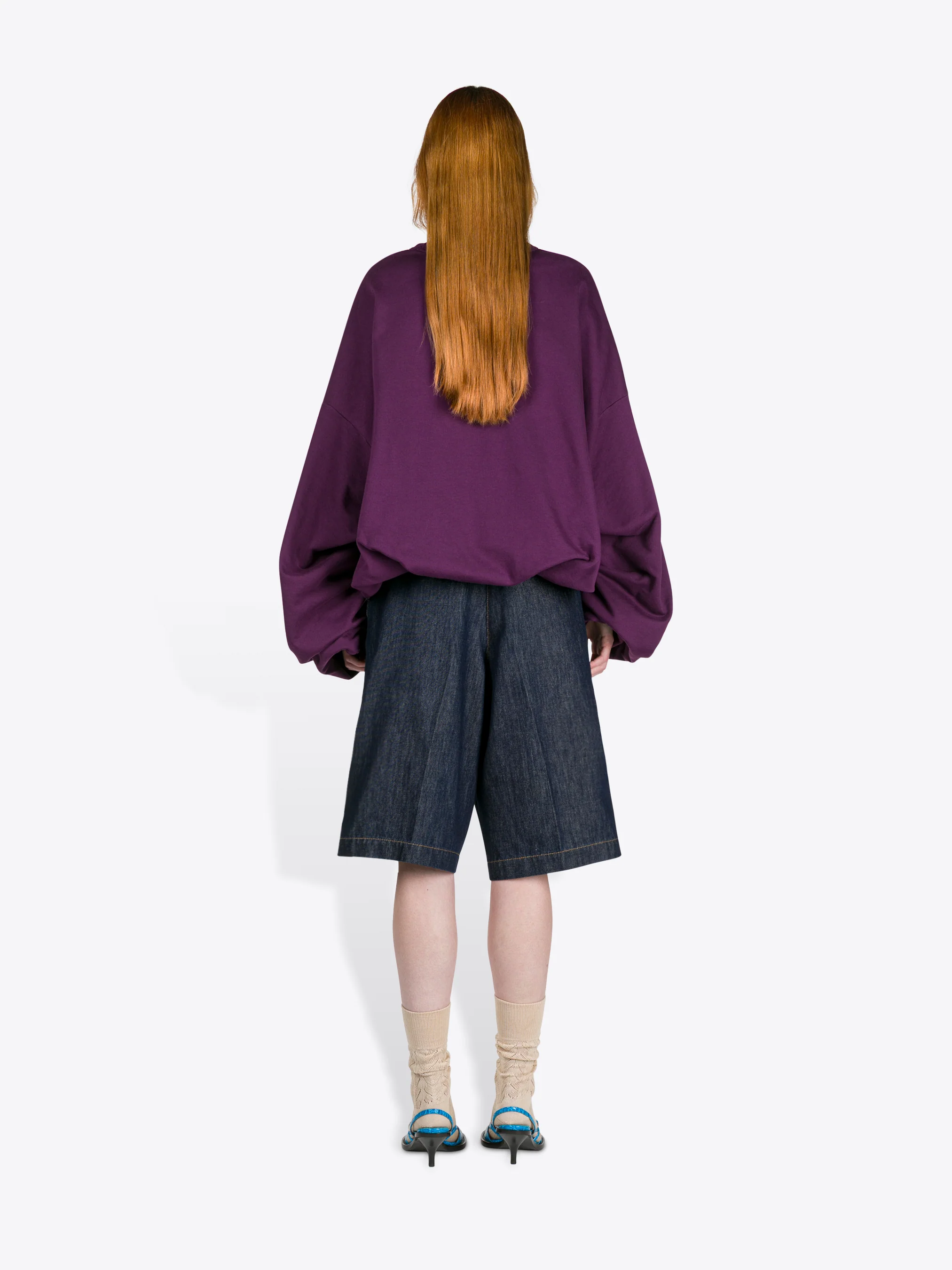 Draped sweatshirt - Image 4