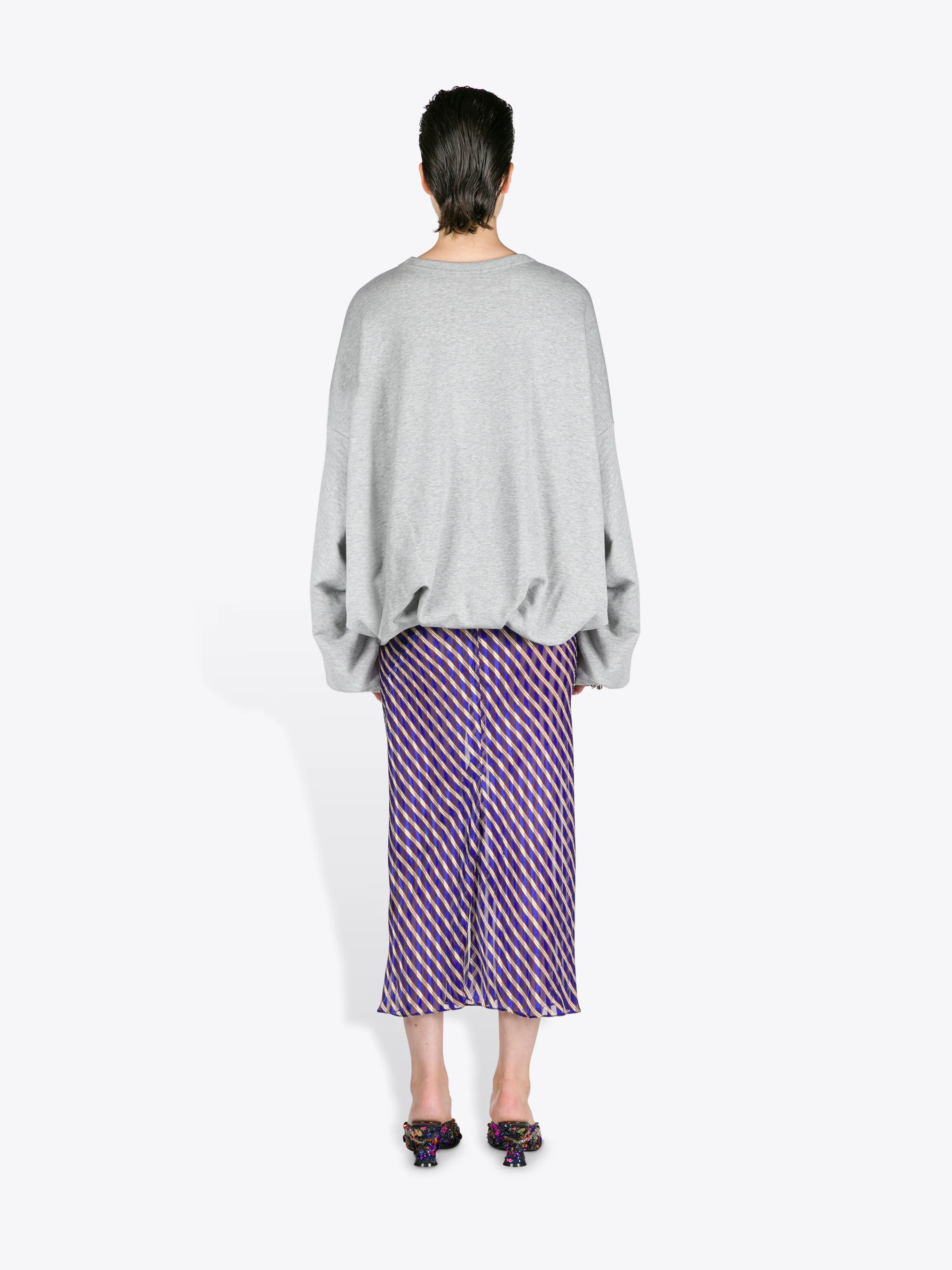 Draped sweatshirt - Image 8